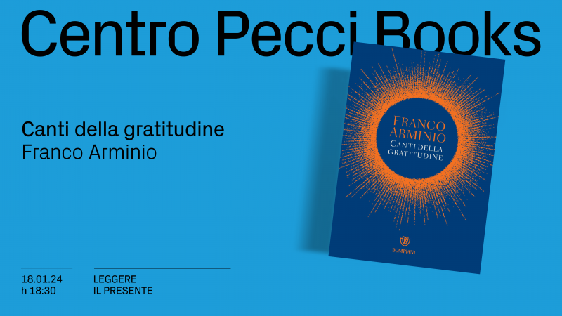 Gubbio: Canti della gratitudine, ultimo libro di Franco Arminio 