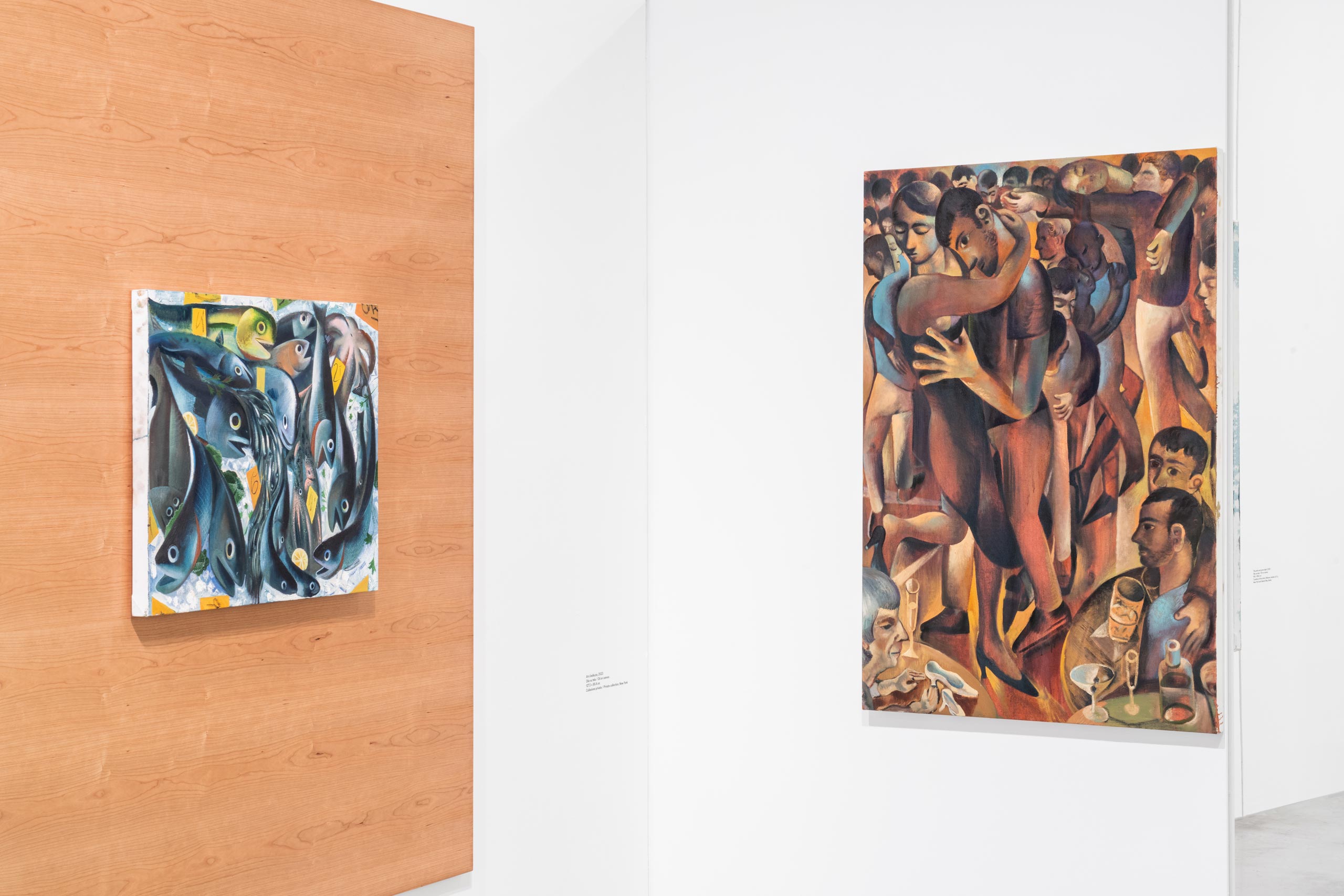 “Louis Fratino. Satura”, exhibition view, curated by Stefano Collicelli Cagol, Centro per l’arte contemporanea Luigi Pecci, Prato, 2024. Ph. Alessandro Saletta - DSL Studio