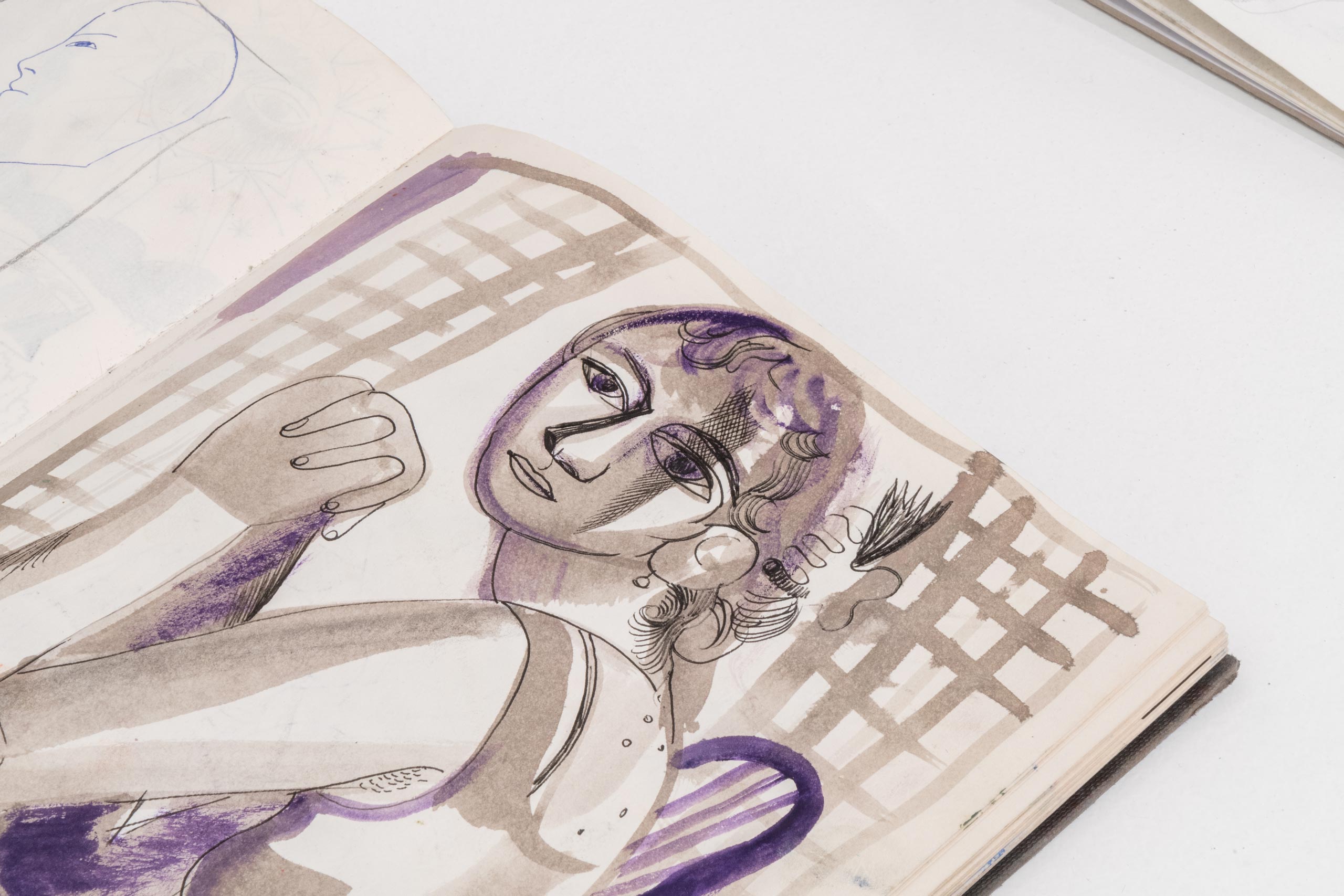 “Louis Fratino. Satura”, exhibition detail, curated by Stefano Collicelli Cagol, Centro per l’arte contemporanea Luigi Pecci, Prato, 2024. Ph. Alessandro Saletta - DSL Studio