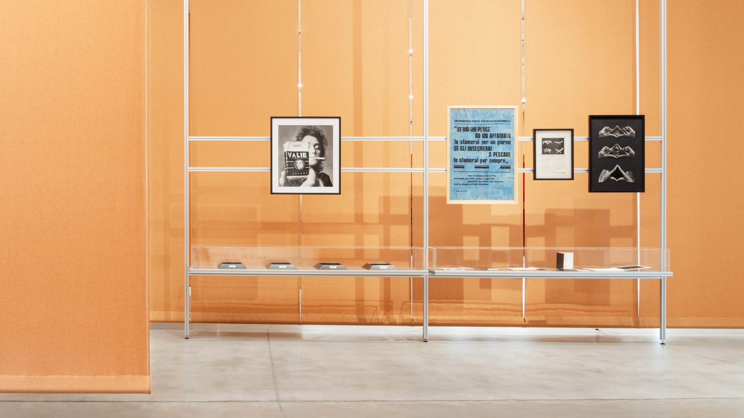 “Eccentrica”, exhibition view, curated by Stefano Collicelli Cagol, exhibition design by Formafantasma. Centro per l’arte contemporanea Luigi Pecci, Prato, 2024.