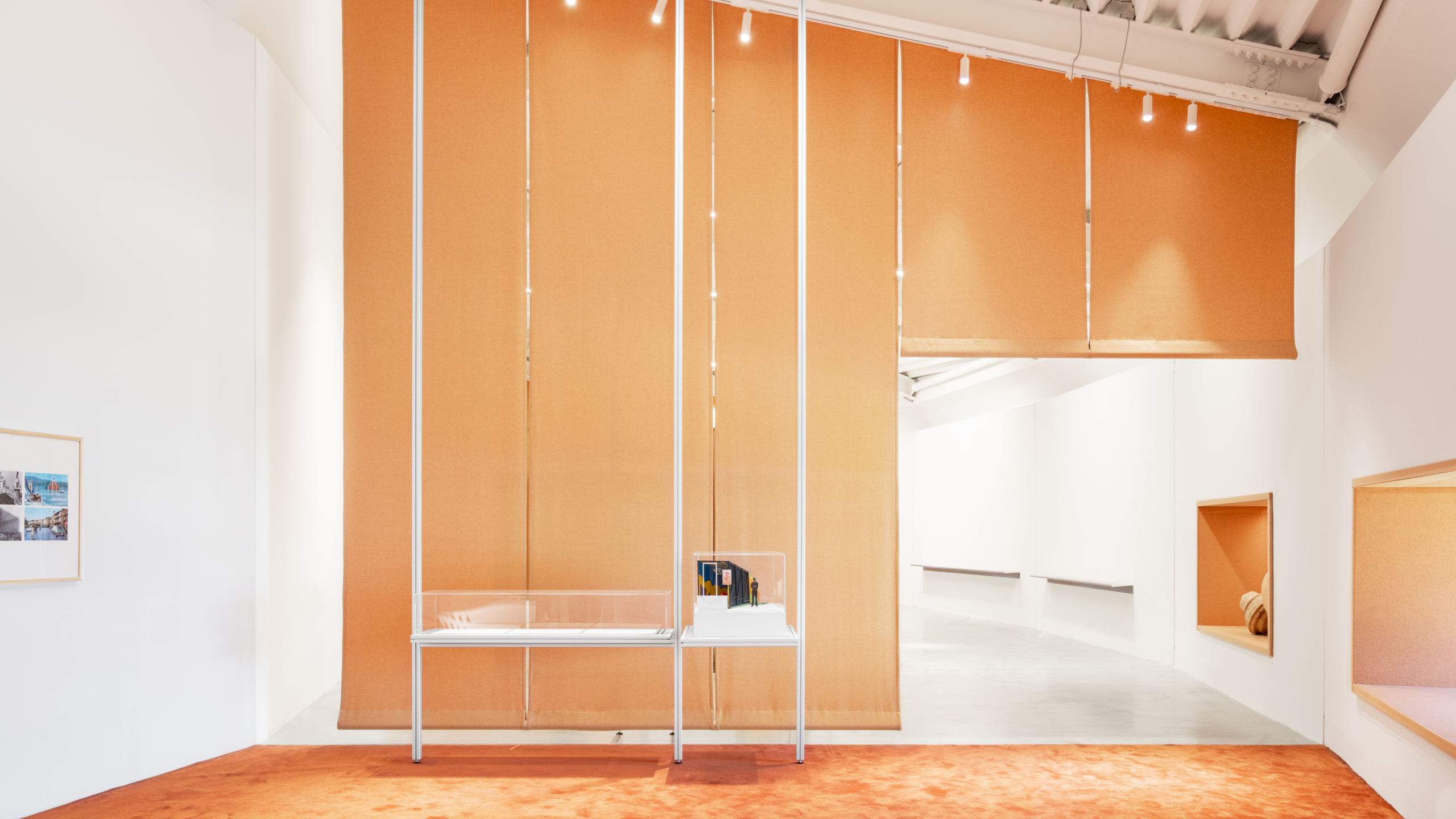 “Eccentrica”, exhibition view, curated by Stefano Collicelli Cagol, exhibition design by Formafantasma. Centro per l’arte contemporanea Luigi Pecci, Prato, 2024.