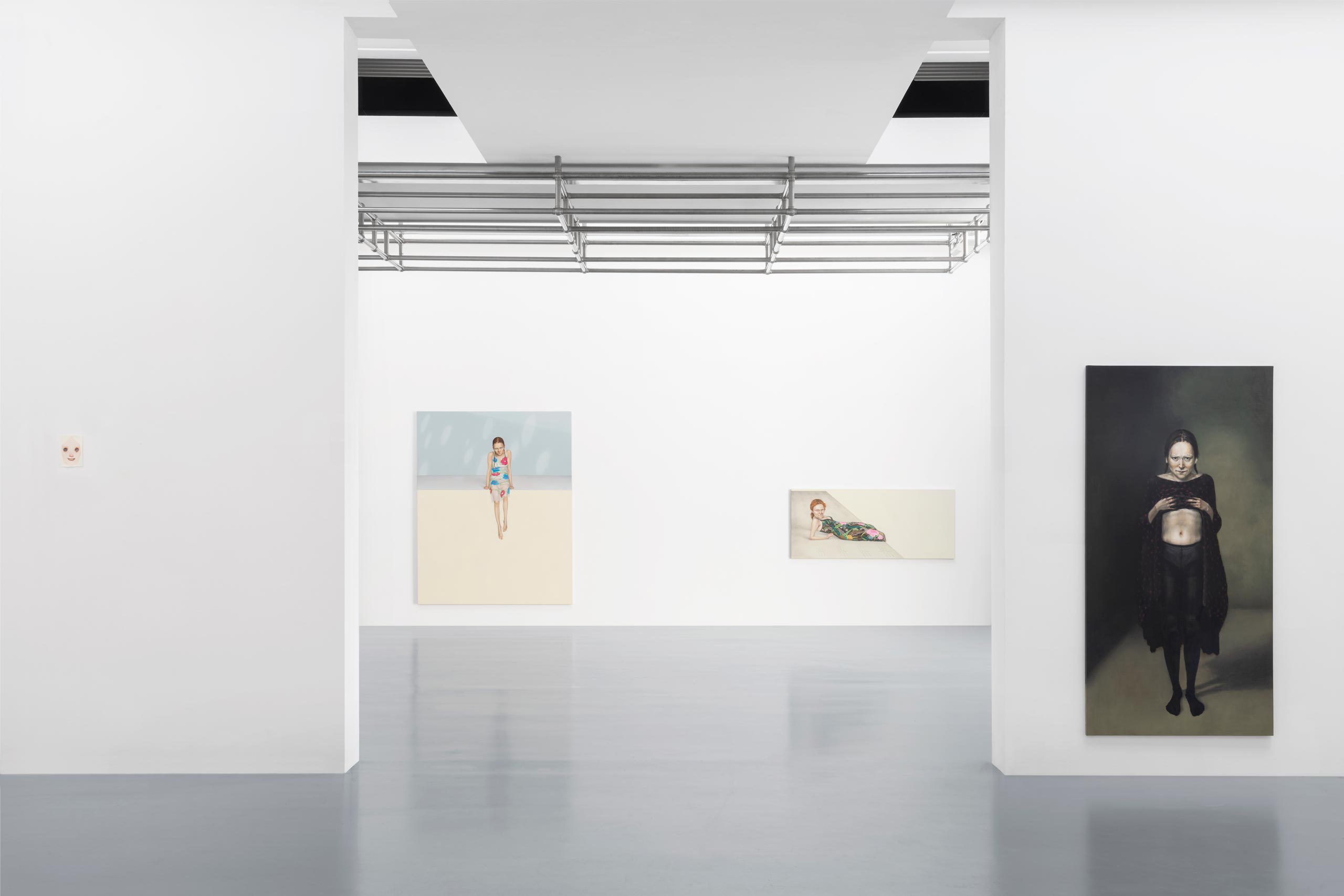 Visit to the exhibition “Margherita Manzelli. Le signorine”, curated by Stefano Collicelli Cagol, Centro per l’arte contemporanea Luigi Pecci, Prato, 2025. Picture by: Alessandro Saletta, Agnese Bedini – DSL Studio