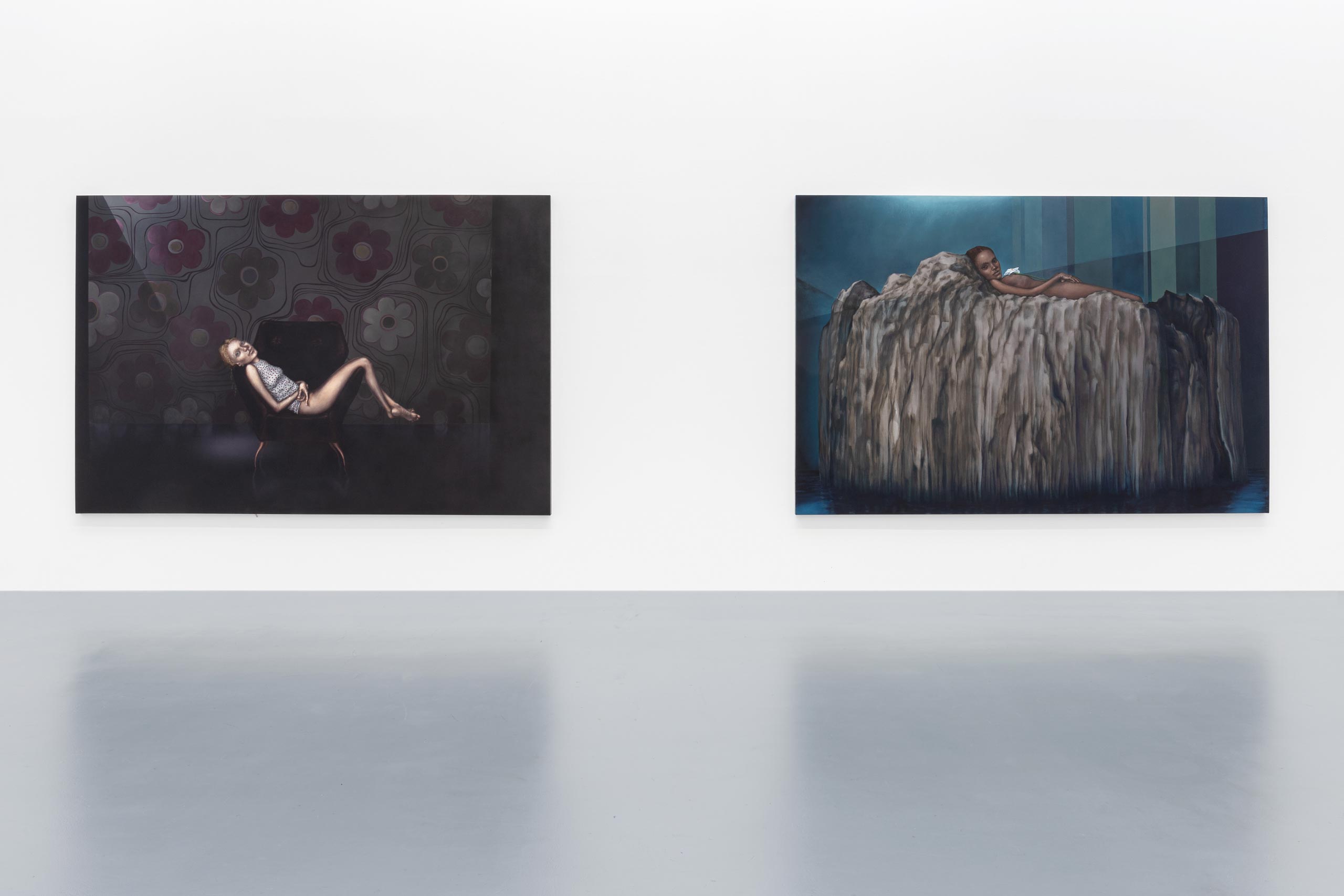 Visit to the exhibition “Margherita Manzelli. Le signorine”, curated by Stefano Collicelli Cagol, Centro per l’arte contemporanea Luigi Pecci, Prato, 2025. Picture by: Alessandro Saletta, Agnese Bedini – DSL Studio