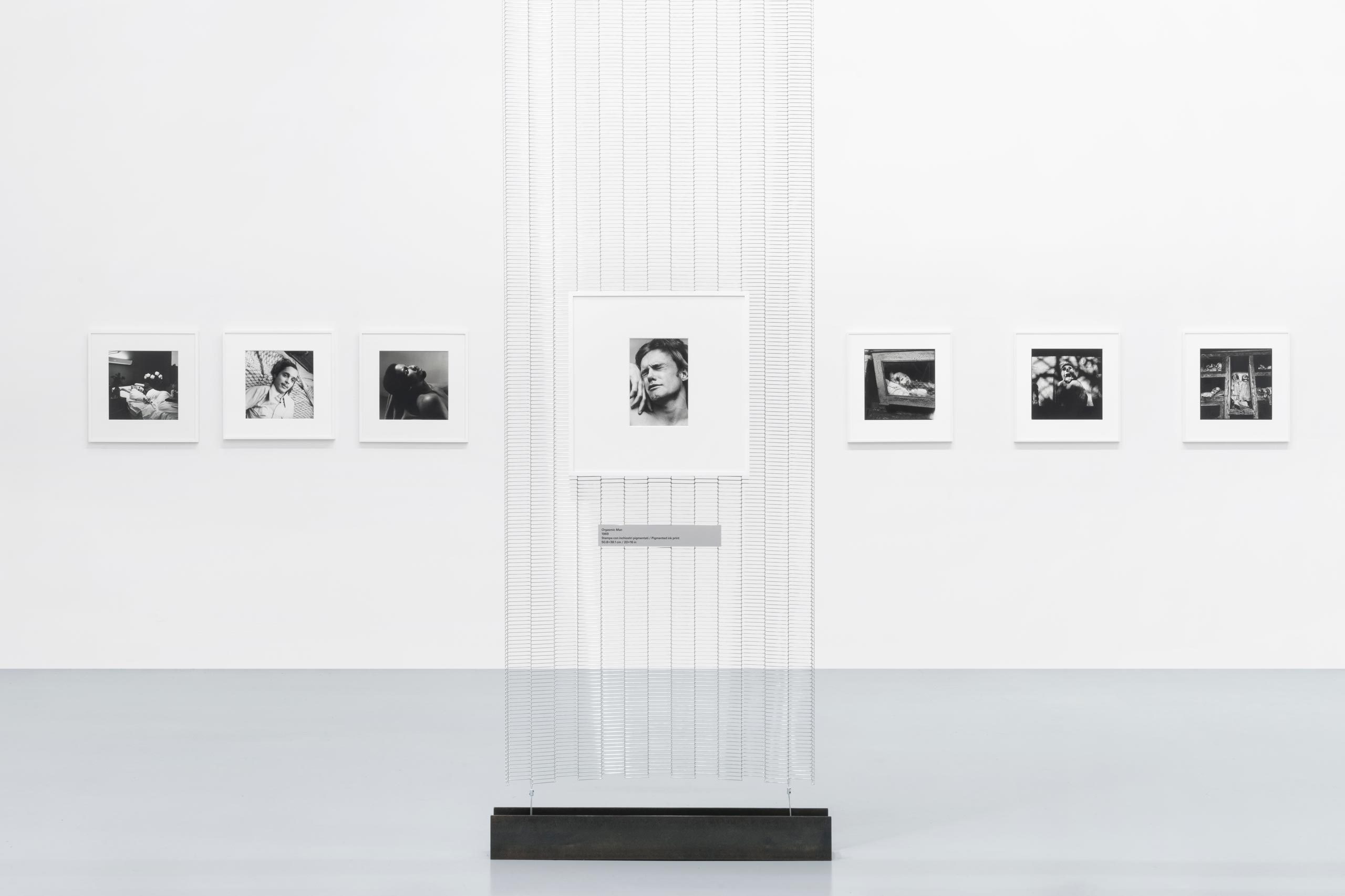 View from “Peter Hujar. Azioni, ritratti / viaggi in Italia” exhibition, curated by Grace Deveney with Stefano Collicelli Cagol, Centro Pecci, Prato, 2025. Picture by: Alessandro Saletta - DSL Studio