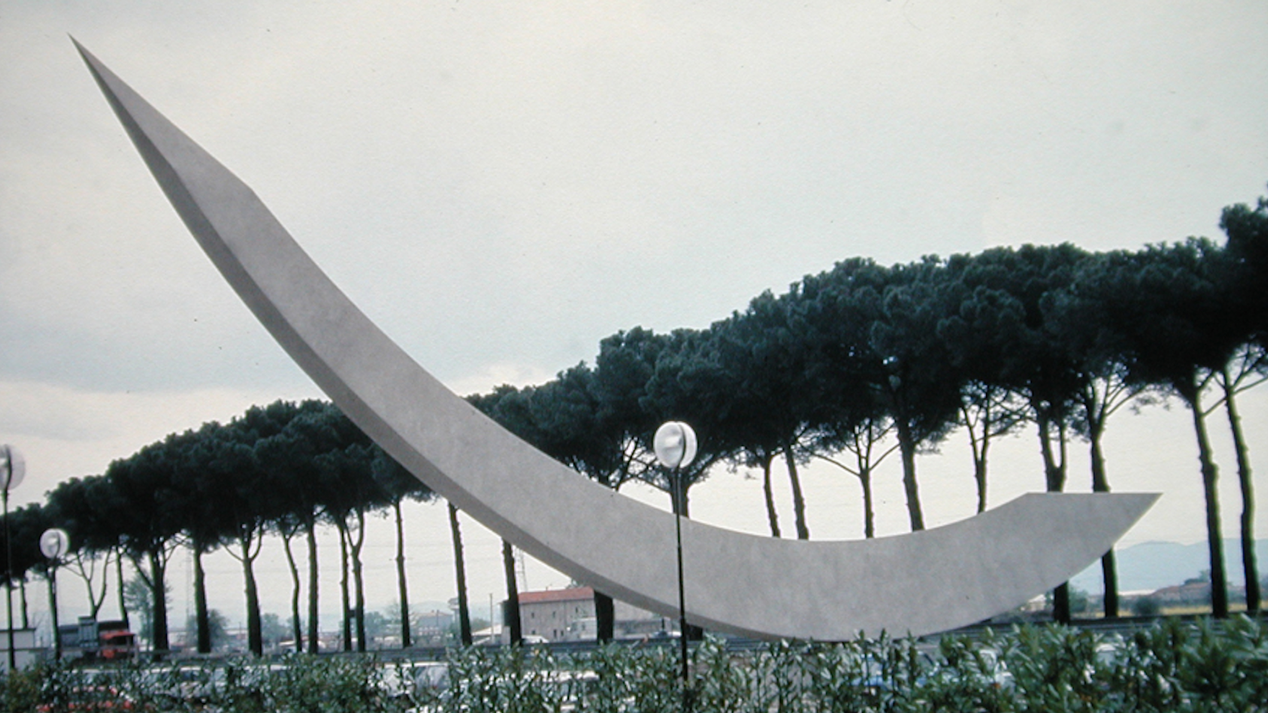 Original location of Prato 88, 1989. Photo by Carlo Gianni