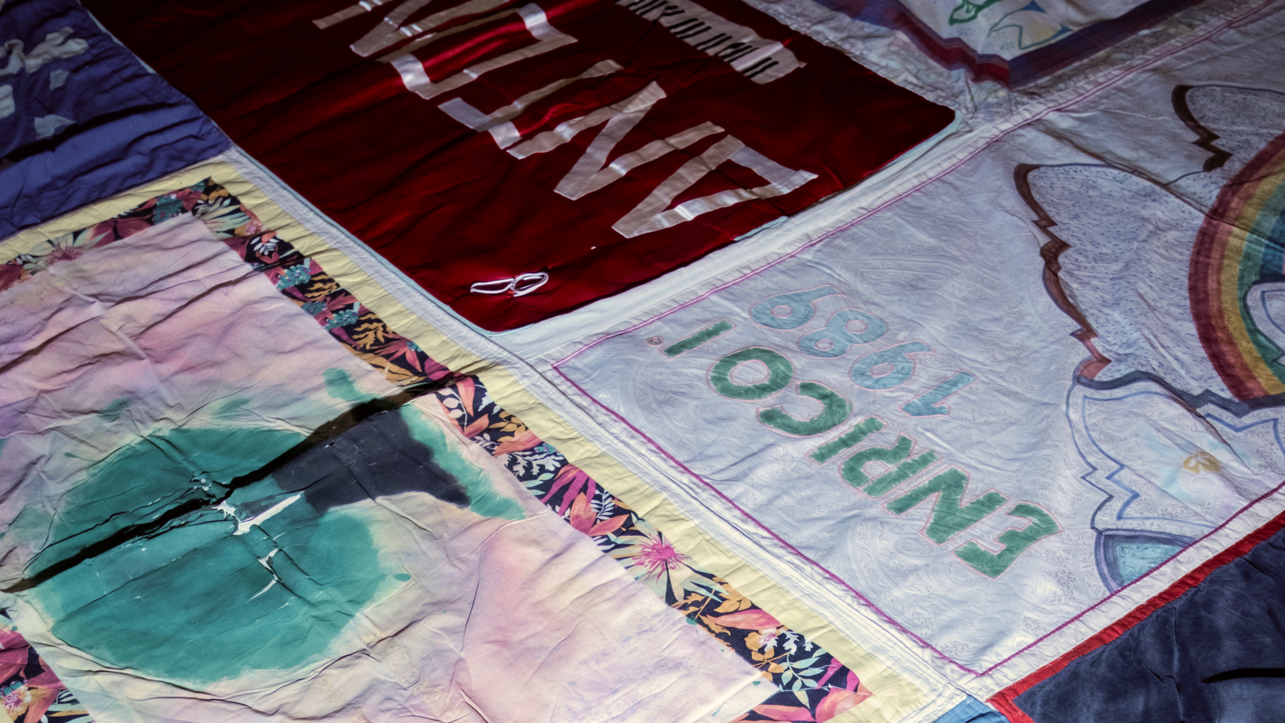 Names Project AIDS Memorial, all'interno della mostra VIVONO. Ph. Davide Bondielli