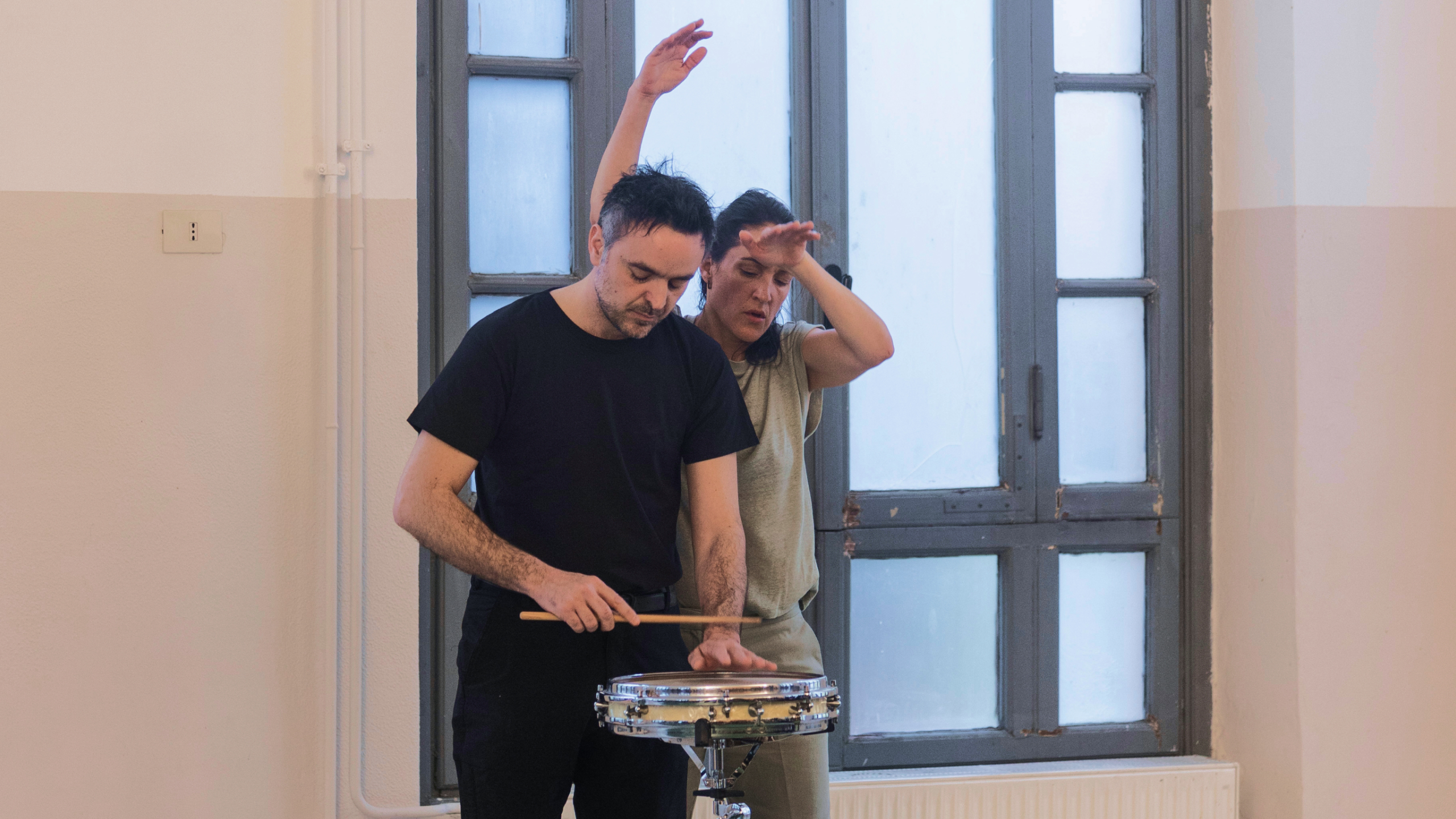 Yasmine Hugonnet and Enrico Malatesta, Triennale Milano. Ph. Lorenza Daverio