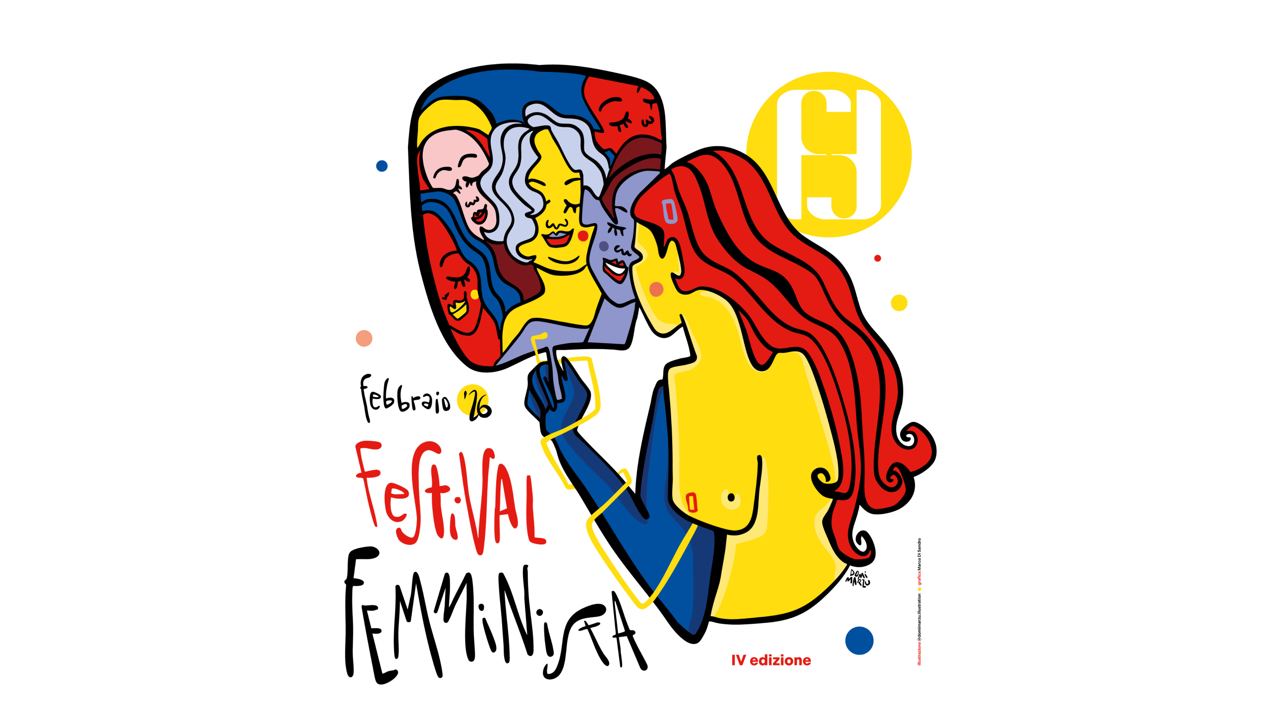 Illustrazione della locandina a cura di Domitilla Marzuoli, grafica di Marco Di Sandro