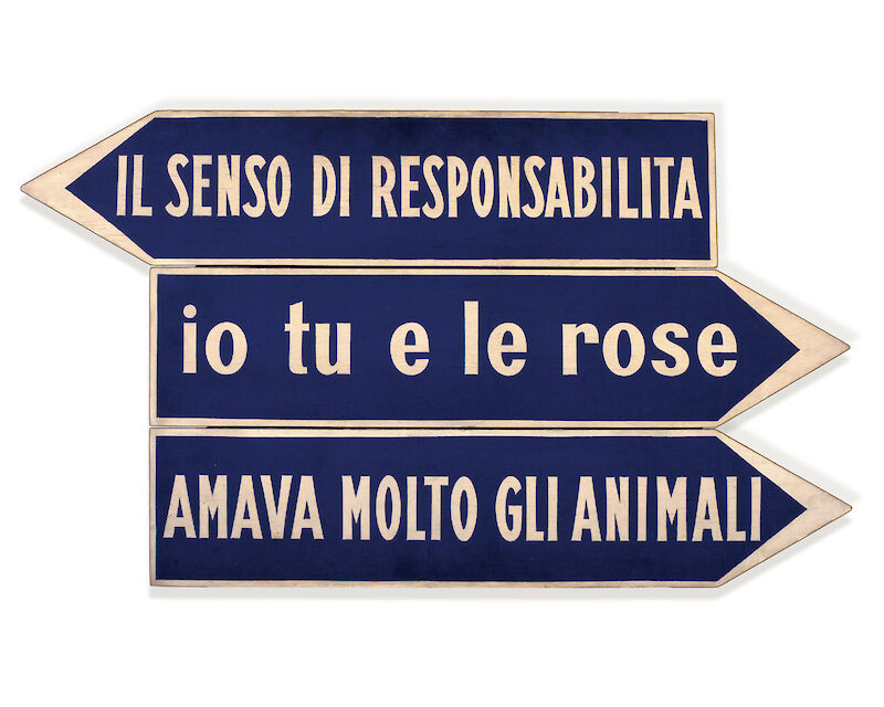 Ketty La Rocca, Segnaletiche (Io tu e le rose), 1968-69