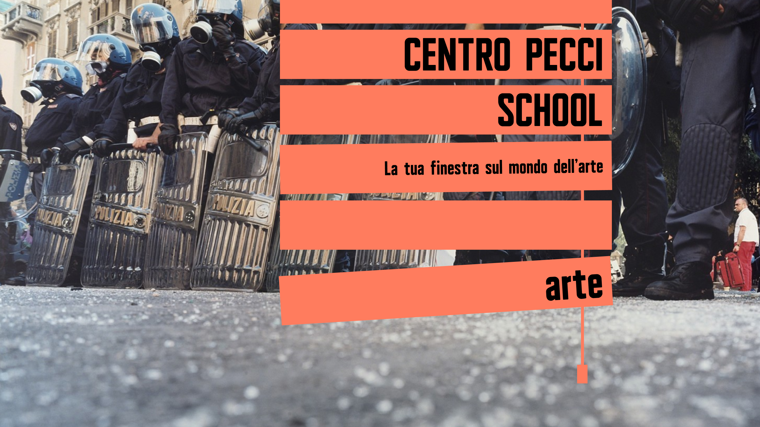 Armin Linke, Carlo Giuliani, G8 Summit, Piazza Gaetano Alimonda, Genova-Italy, 2001, Eccentrica. Le collezioni del Centro Pecci