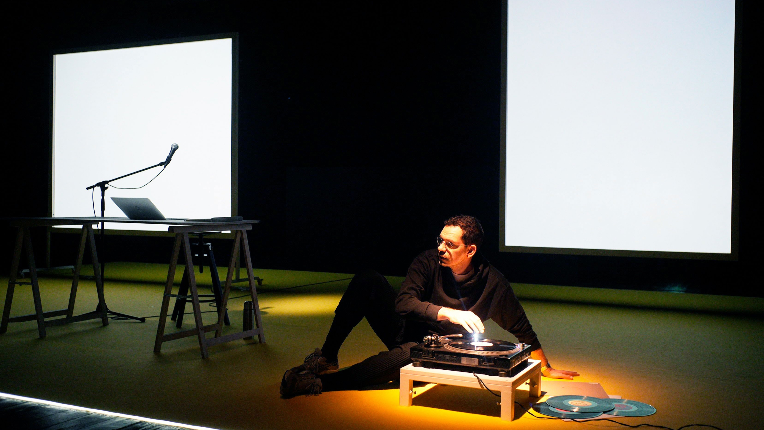 Installation view. Courtesy Triennale Teatro. Ph. Luca del Pià