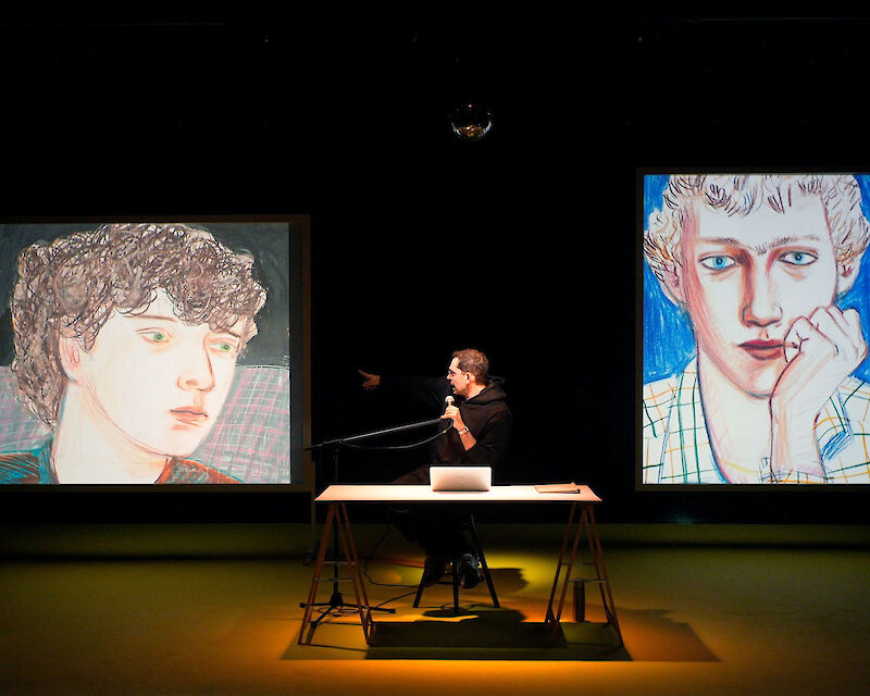 Installation view. Courtesy Triennale Teatro. Ph. Luca del Pià
