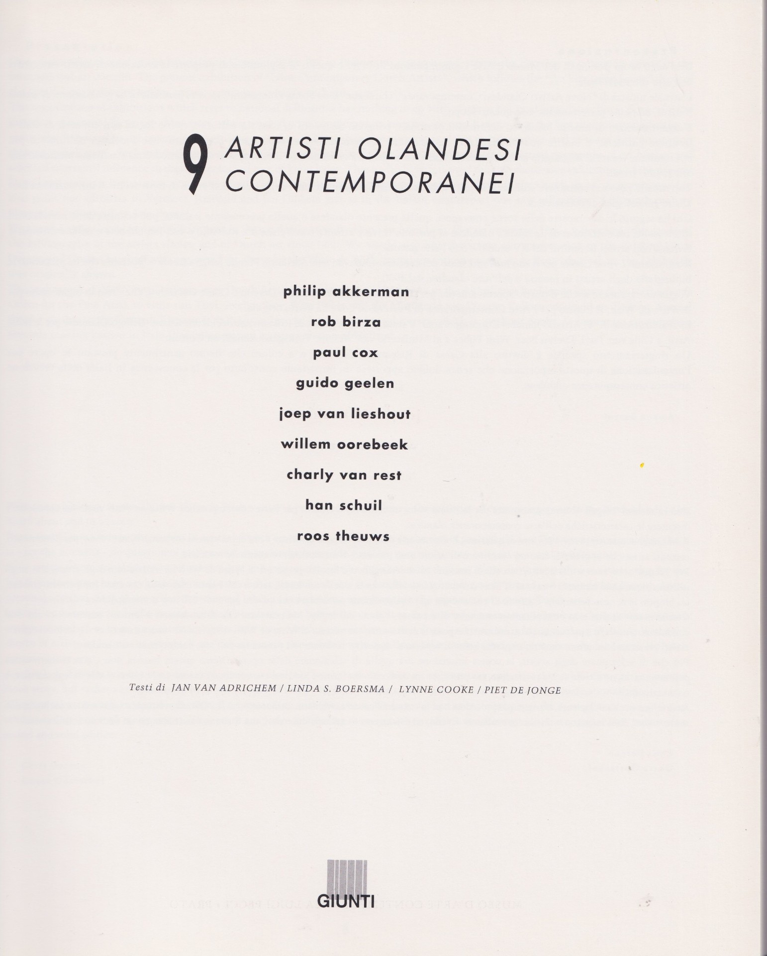 9 artisti olandesi p. 3
