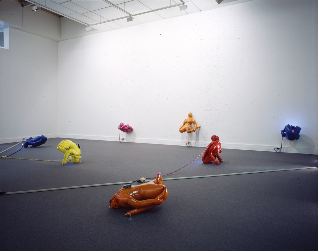 Fotografie di allestimento Vito Acconci 1