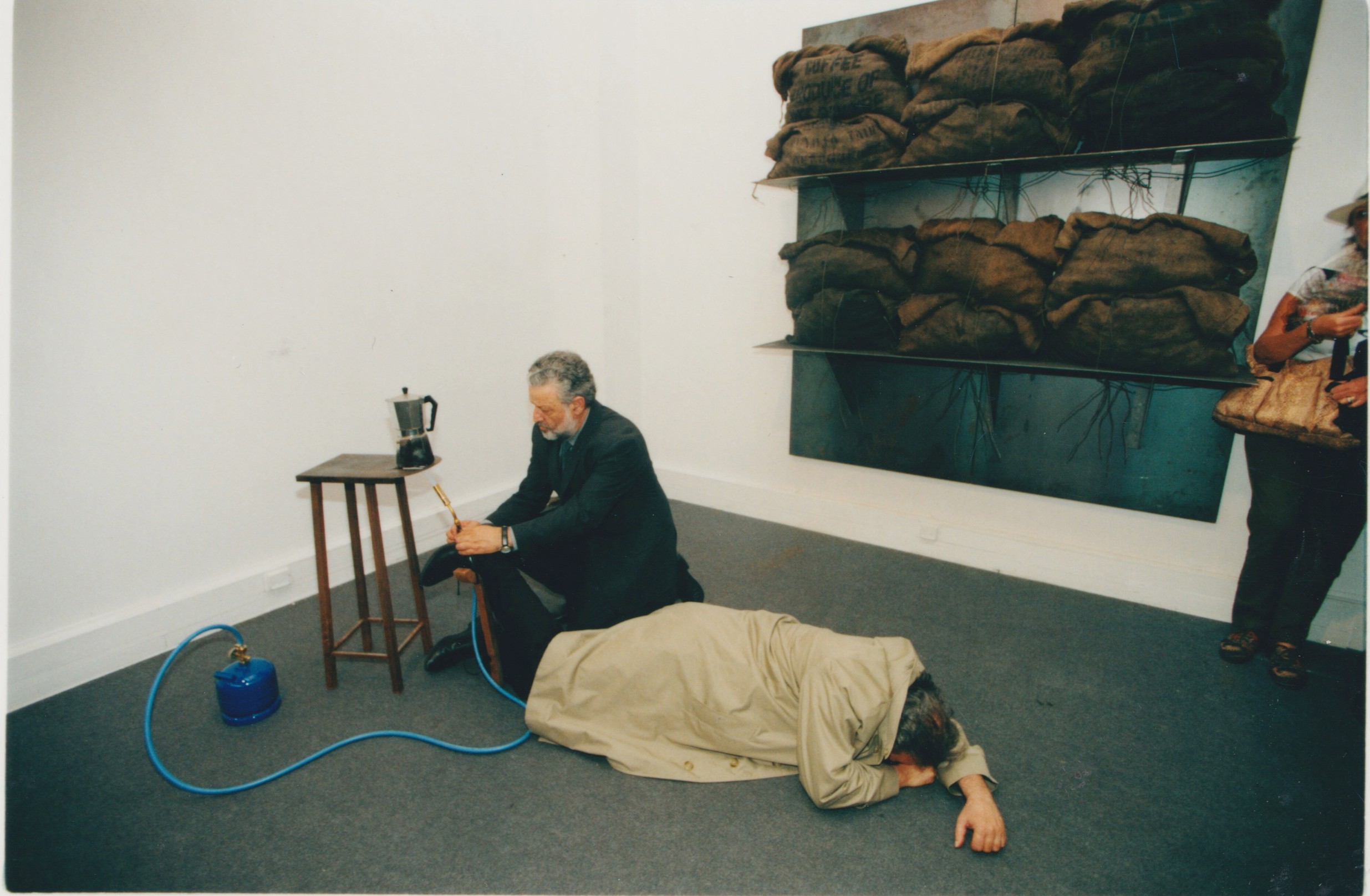 performance all'inaugurazione