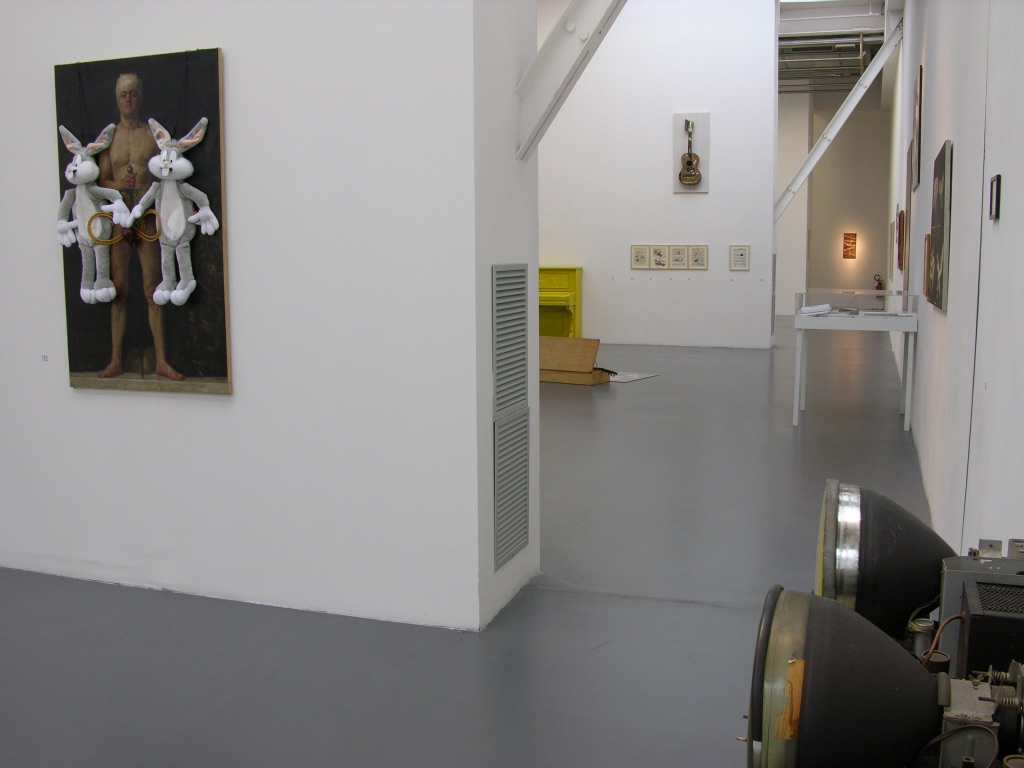 Primo Piano. Parole, azioni, suoni, immagini da una collezione d'arte, fotografie di allestimento, 2006