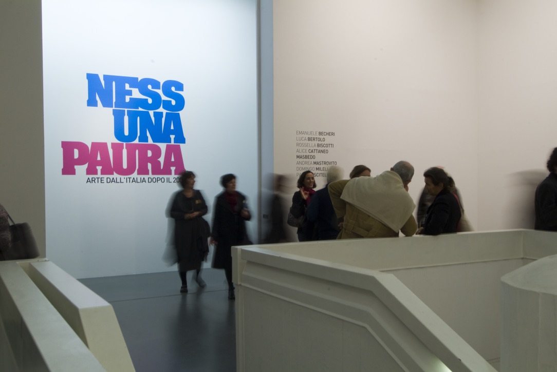 Nessuna paura. Arte dall'Italia dopo il 2000, fotografie di allestimento, 2007