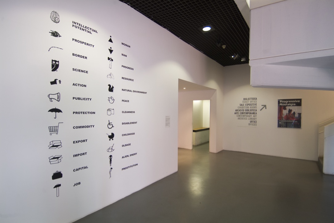 Progressive Nostalgia. Arte contemporanea dall’ex URSS, fotografie di allestimento, 2007