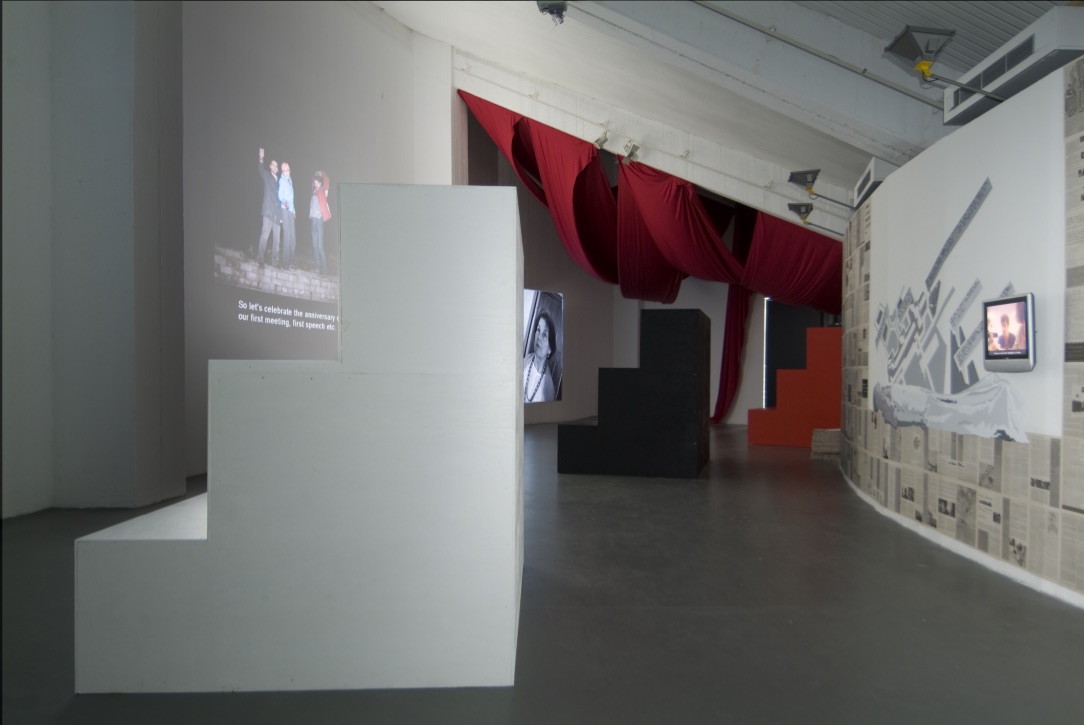 Progressive Nostalgia. Arte contemporanea dall’ex URSS, fotografie di allestimento, 2007