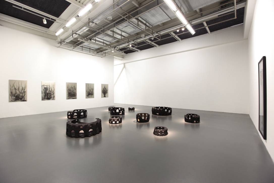Paolo Canevari. Nobody Knows, fotografie di allestimento, 2010
