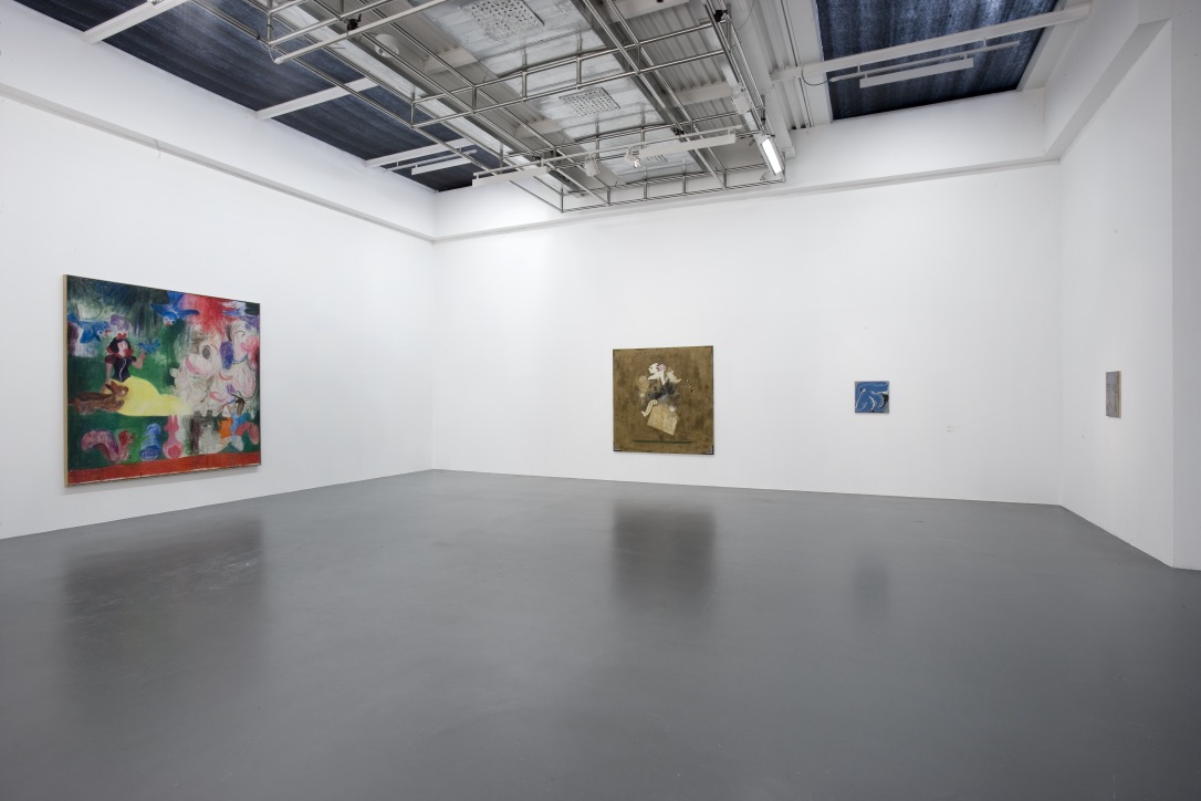 La figurazione inevitabile. Una scena della pittura oggi, fotografie di allestimento, 2013
