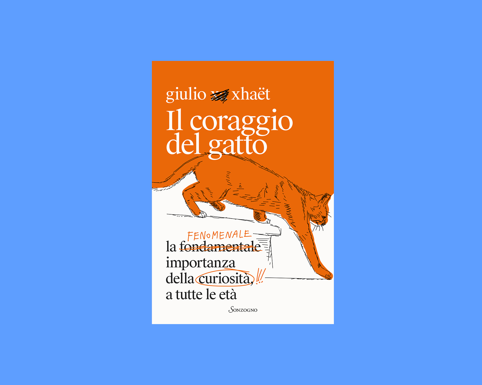 Il coraggio del gatto - La fenomenale importanza della curiosità a tutte le età (Sonzogno, 2026)
