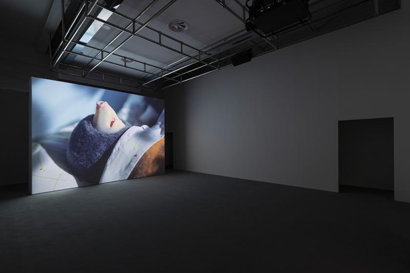 Diego Marcon. Glassa, vedute di allestimento, 2023, ph. Andrea Rossetti