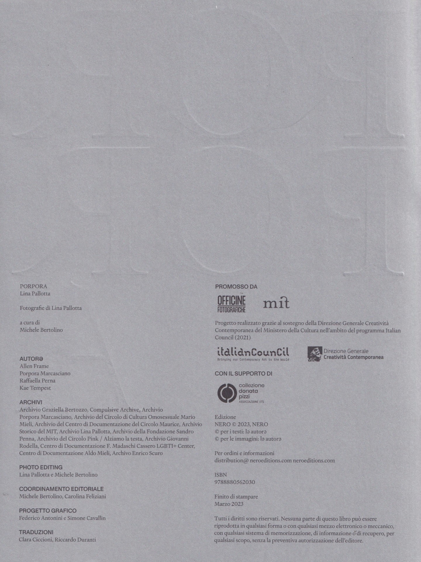colophon
