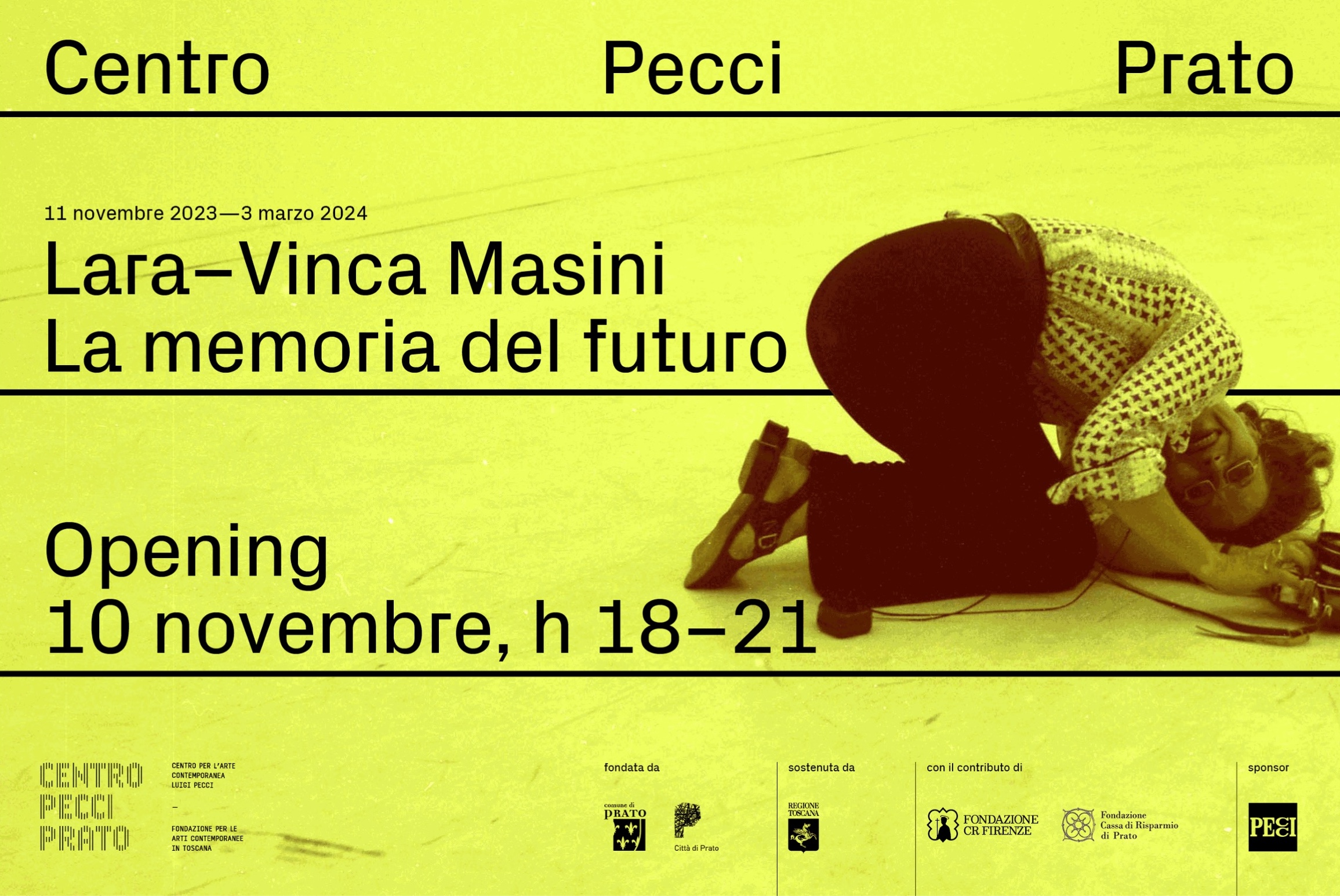 Opening Lara-Vinca Masini. La memoria del futuro, invito digitale, 10 novembre 2023 (annullato per allerta meteo)