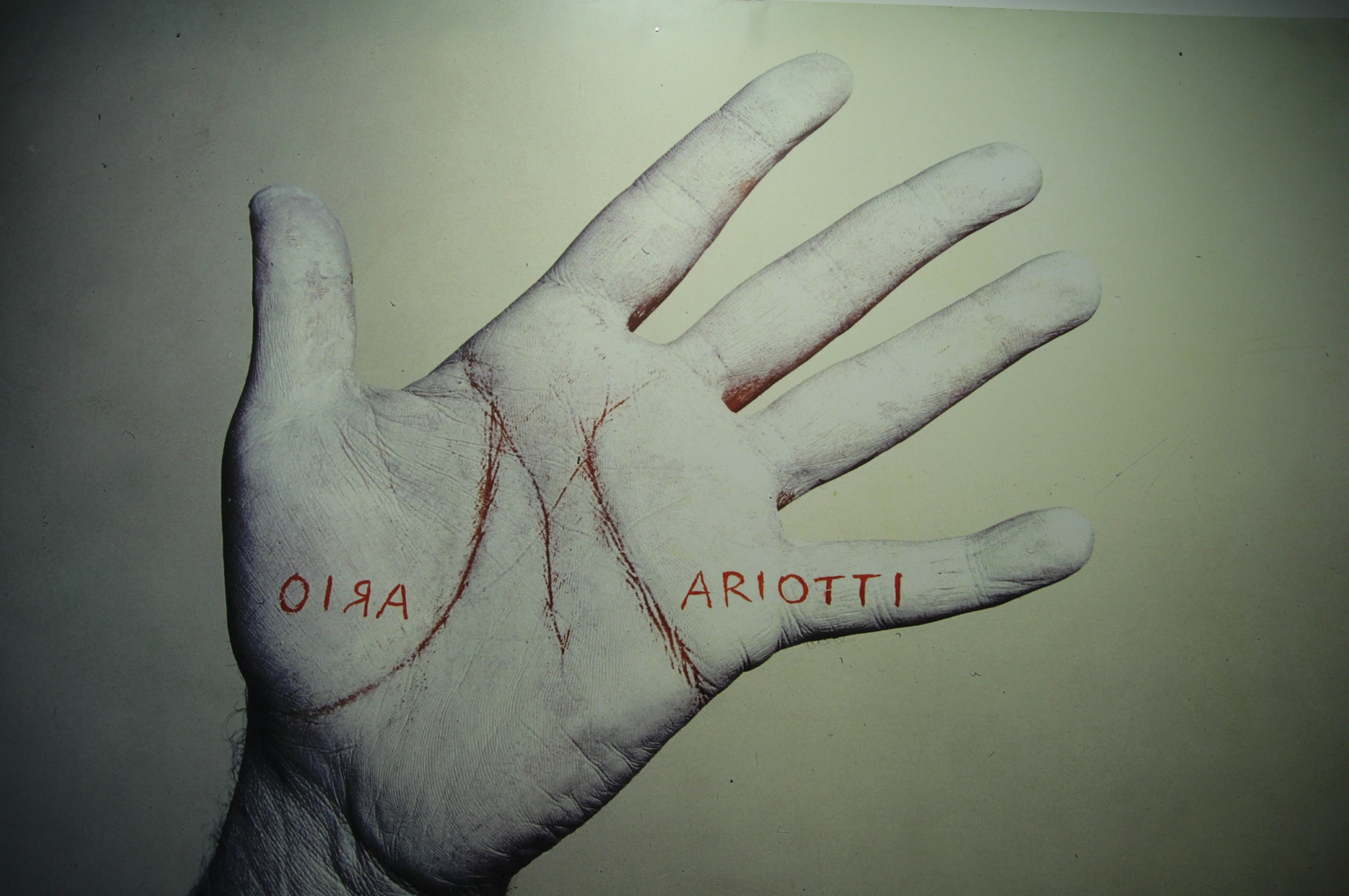 Mario Mariotti, fotografia dell'inaugurazione della mostra, 10 ottobre 2011