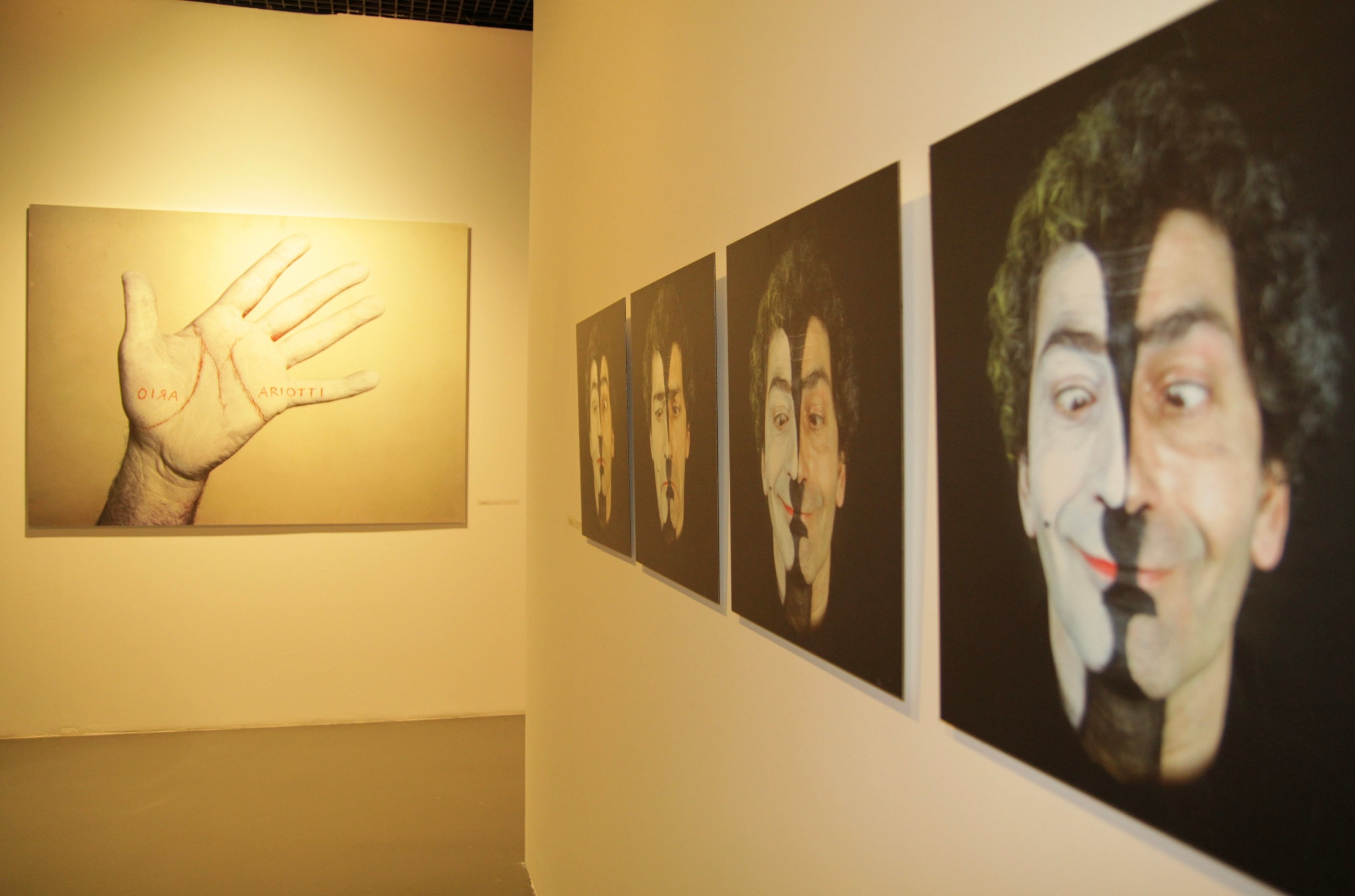 Mario Mariotti, fotografia dell'inaugurazione della mostra, 10 ottobre 2011