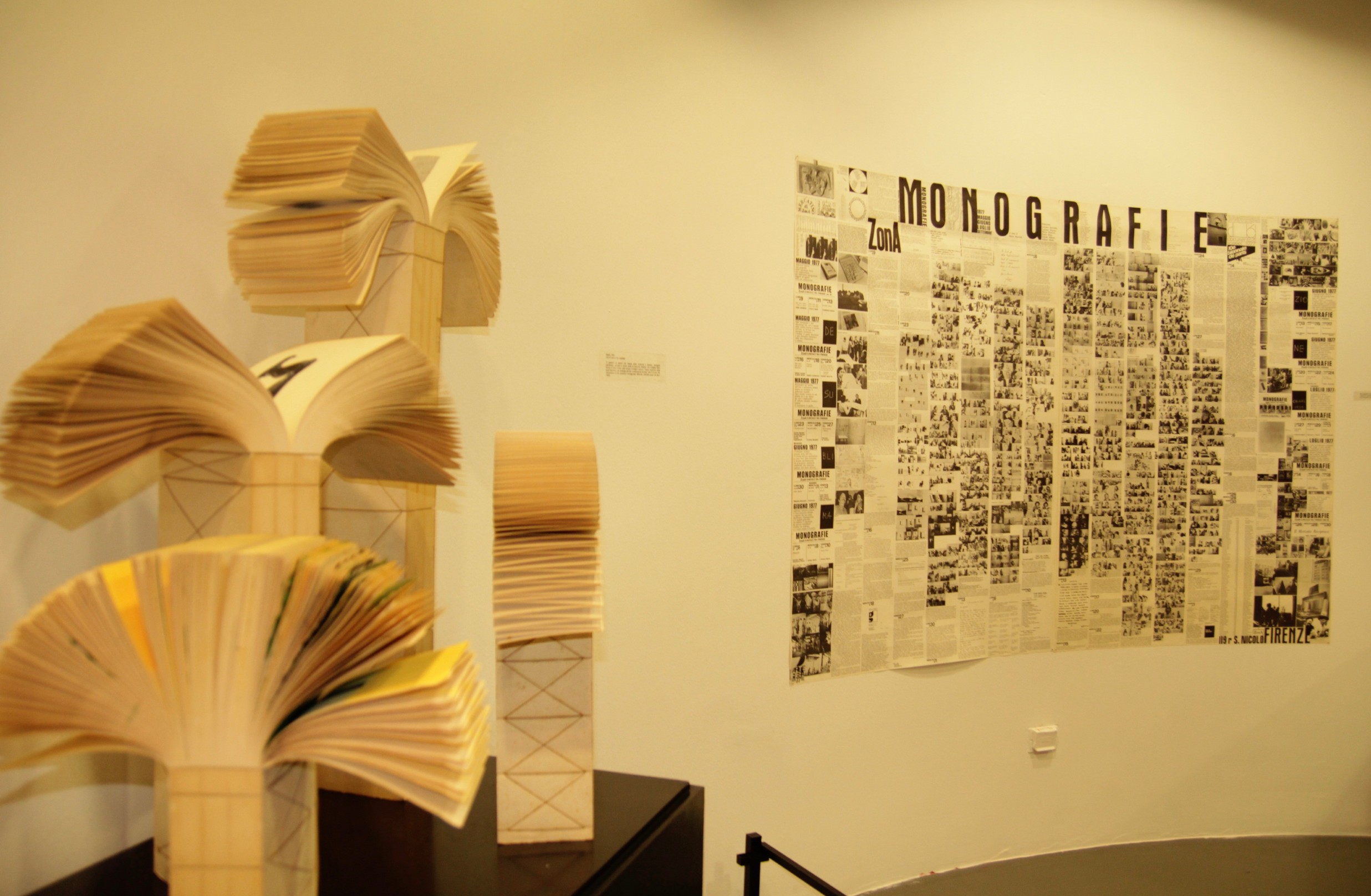 Mario Mariotti, fotografia dell'inaugurazione della mostra, 10 ottobre 2011