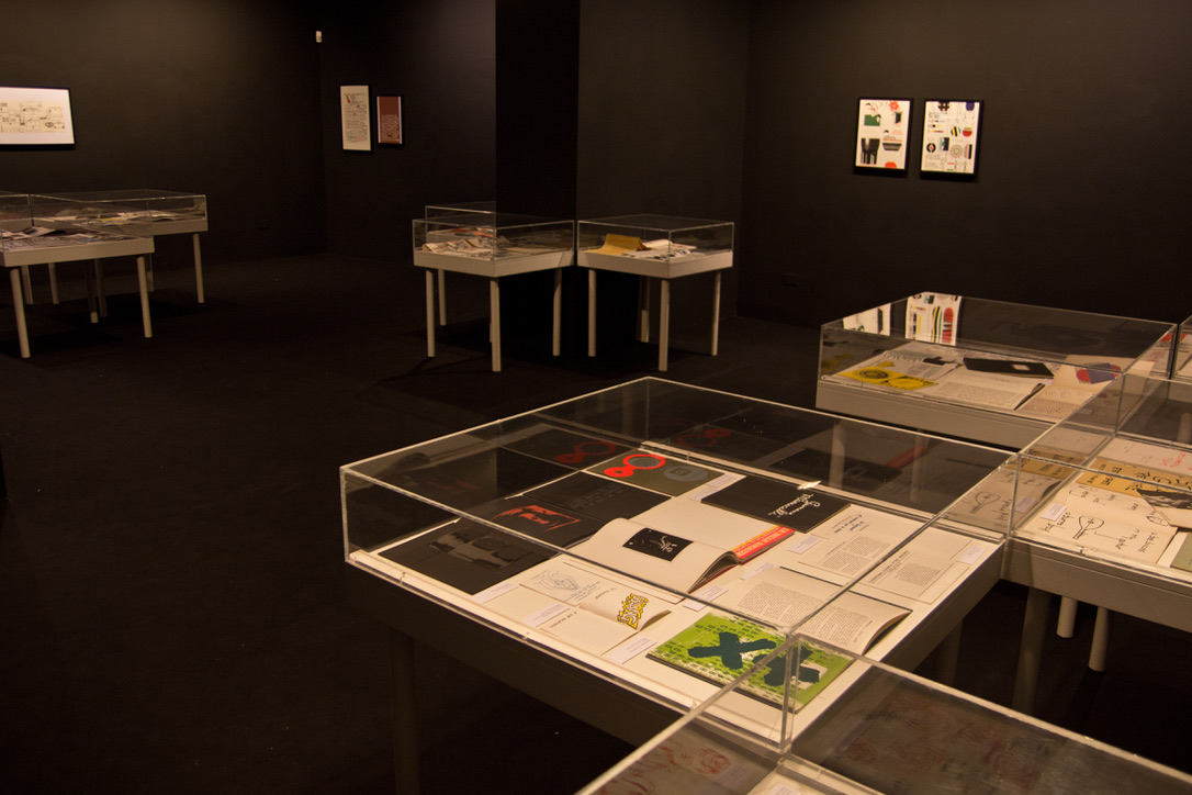 I libri di Ettore Sottsass, fotografia di allestimento, 2013