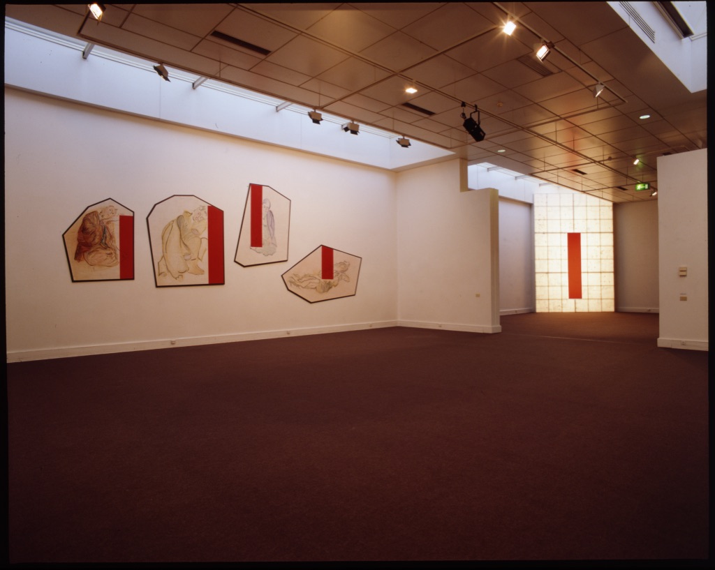 Marco Bagnoli, fotografia di allestimento, 1995