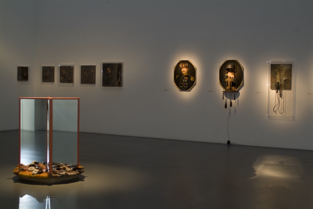 Daniel Spoerri, fotografia di allestimento, 2006
