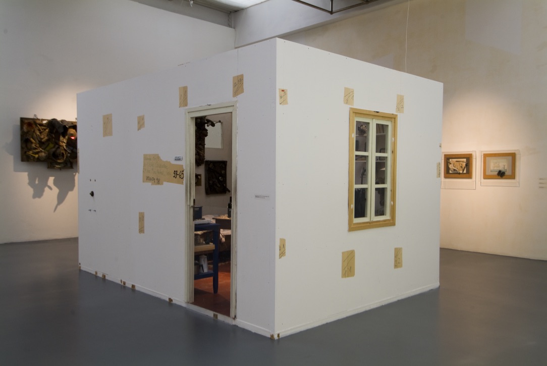 Daniel Spoerri, fotografia di allestimento, 2006