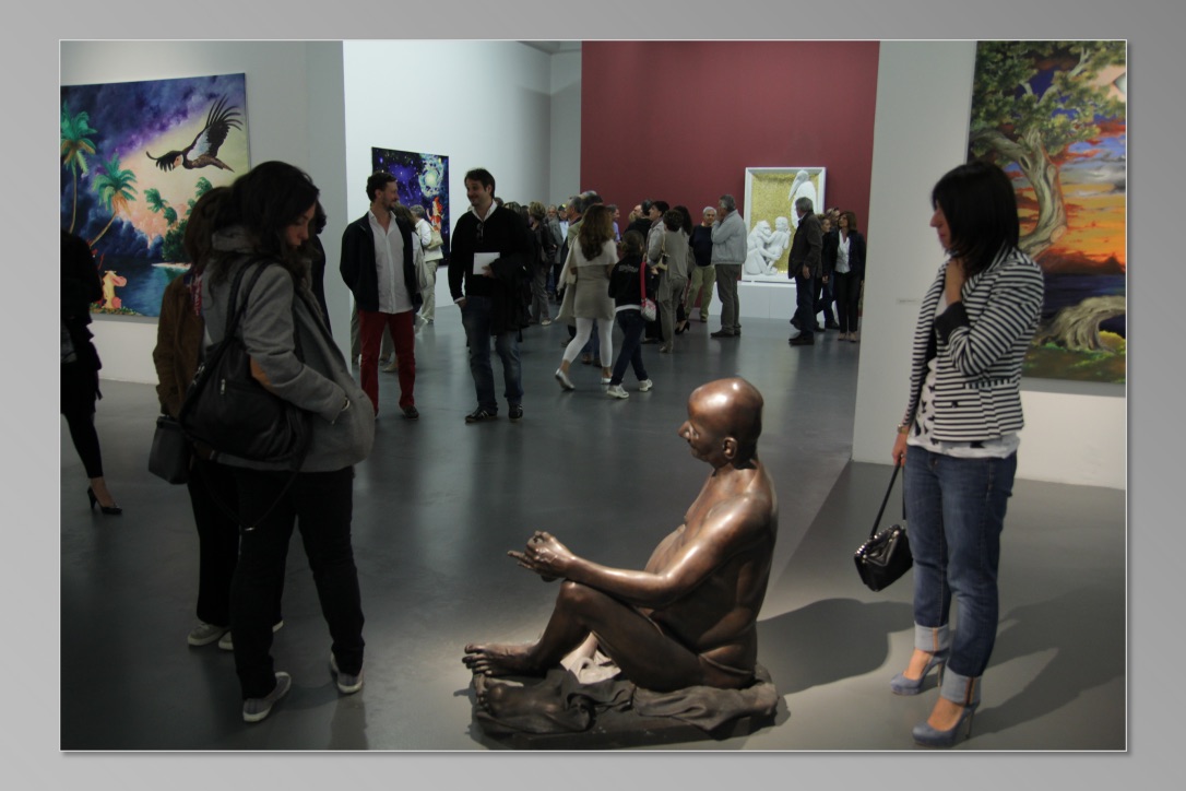 Athos Ongaro, fotografia dell'inaugurazione, ottobre 2011