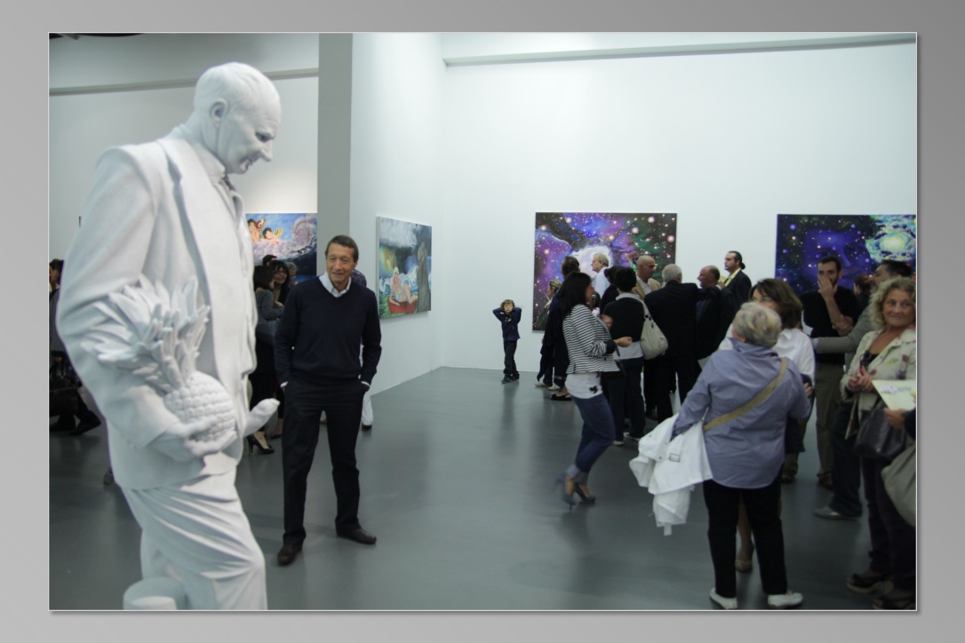 Athos Ongaro, fotografia dell'inaugurazione, ottobre 2011
