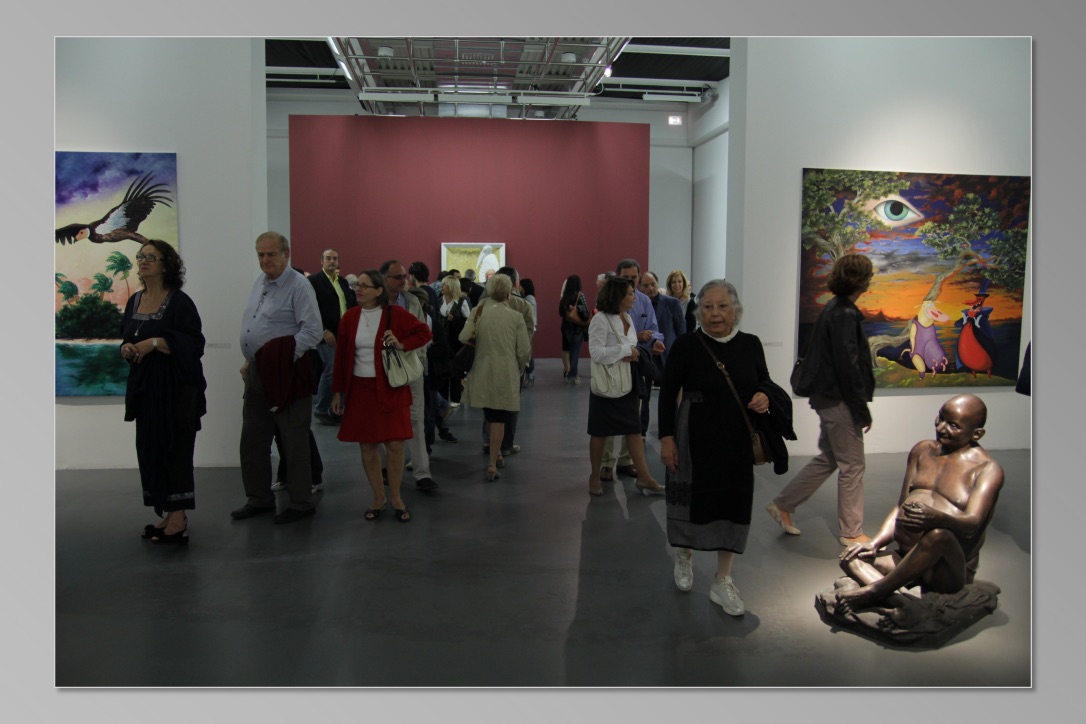 Athos Ongaro, fotografia dell'inaugurazione, ottobre 2011