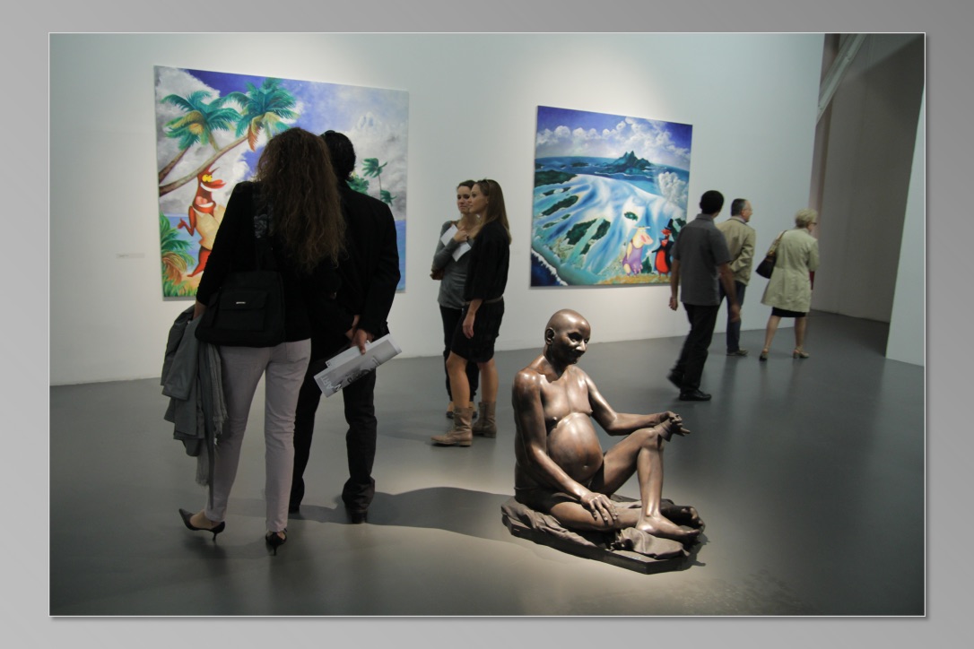 Athos Ongaro, fotografia dell'inaugurazione, ottobre 2011