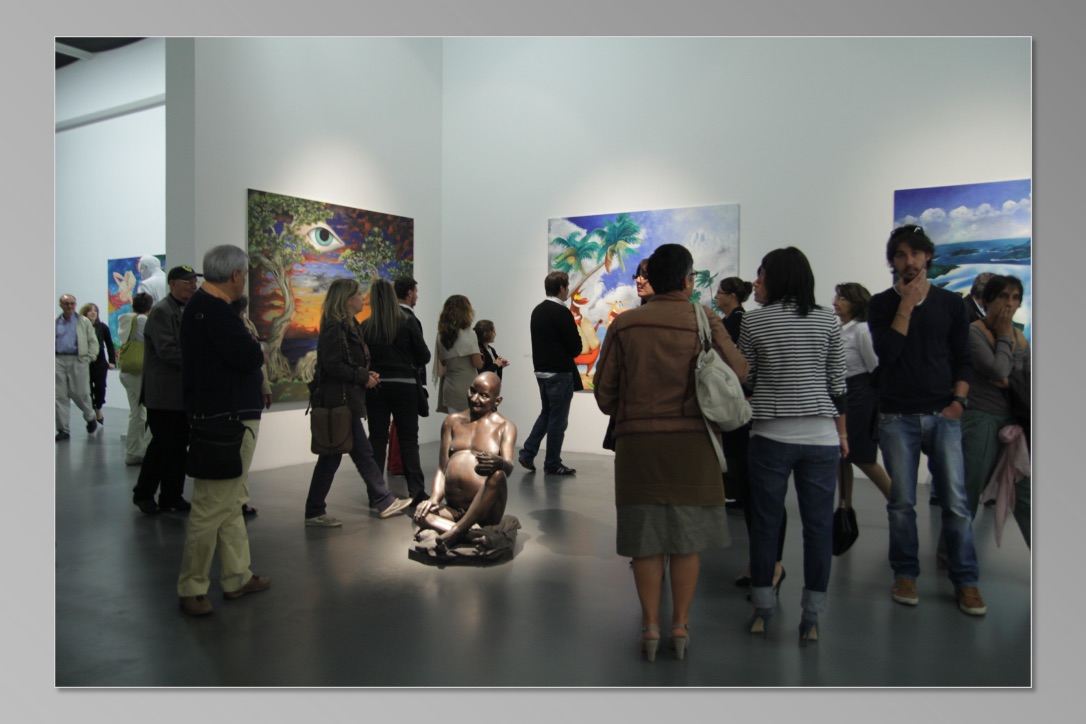 Athos Ongaro, fotografia dell'inaugurazione, ottobre 2011