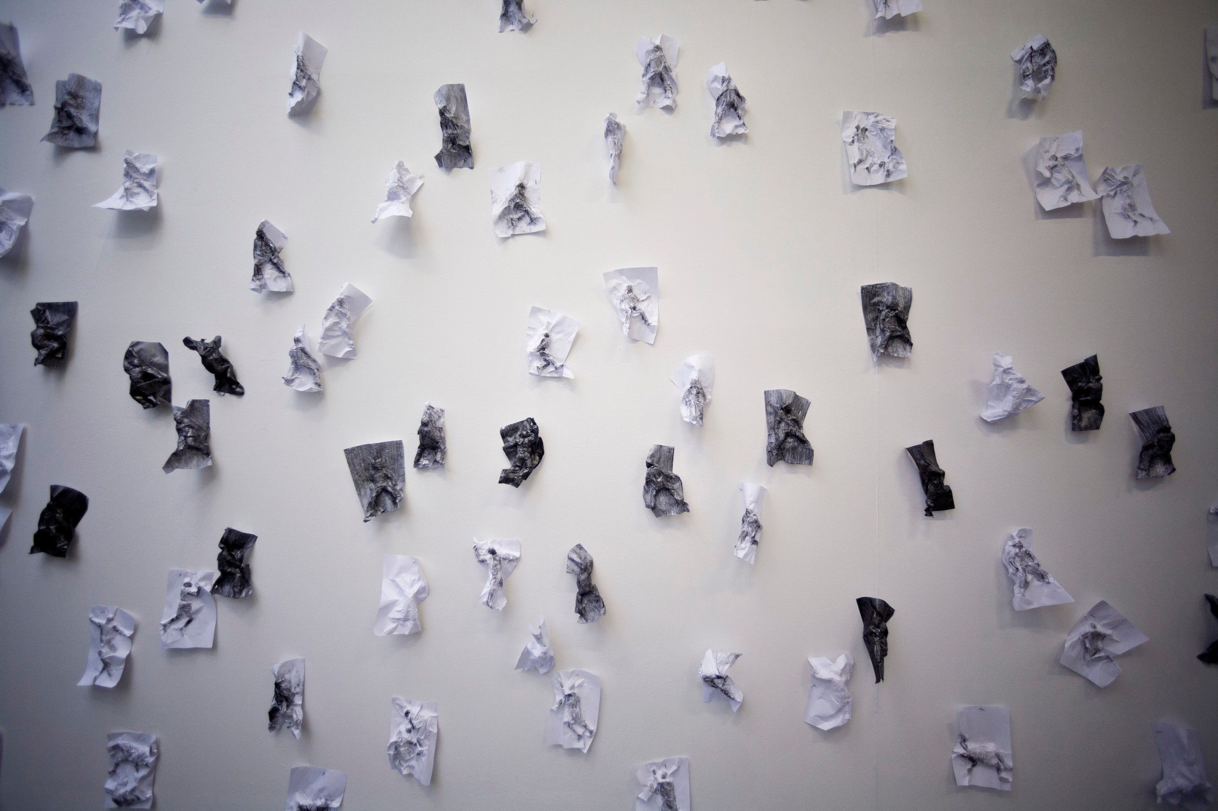 Massimo Barzagli. Grandezza naturale, fotografia di allestimento, 2012