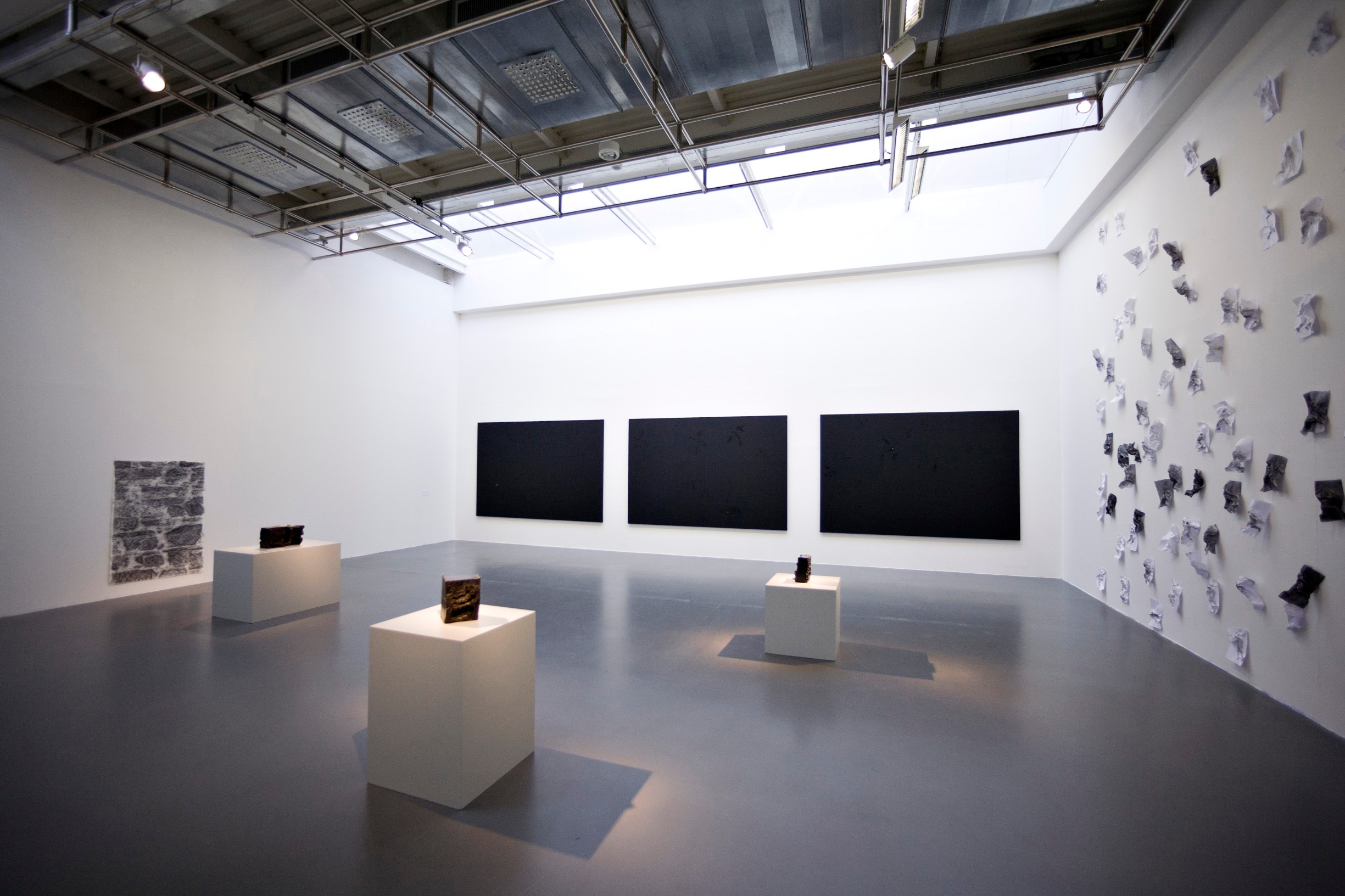 Massimo Barzagli. Grandezza naturale, fotografia di allestimento, 2012
