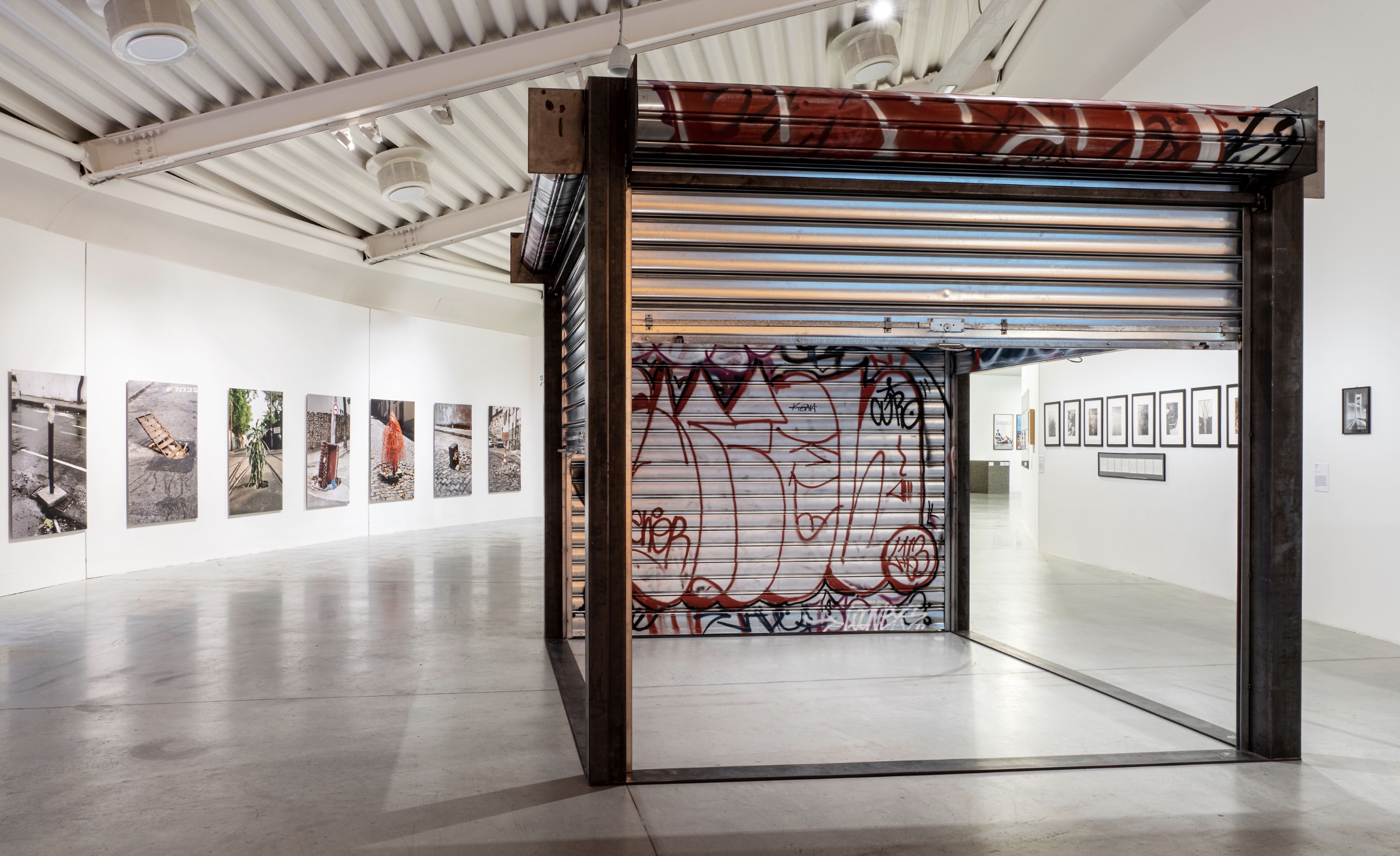 L'arte e la città, fotografia di allestimento, 2021