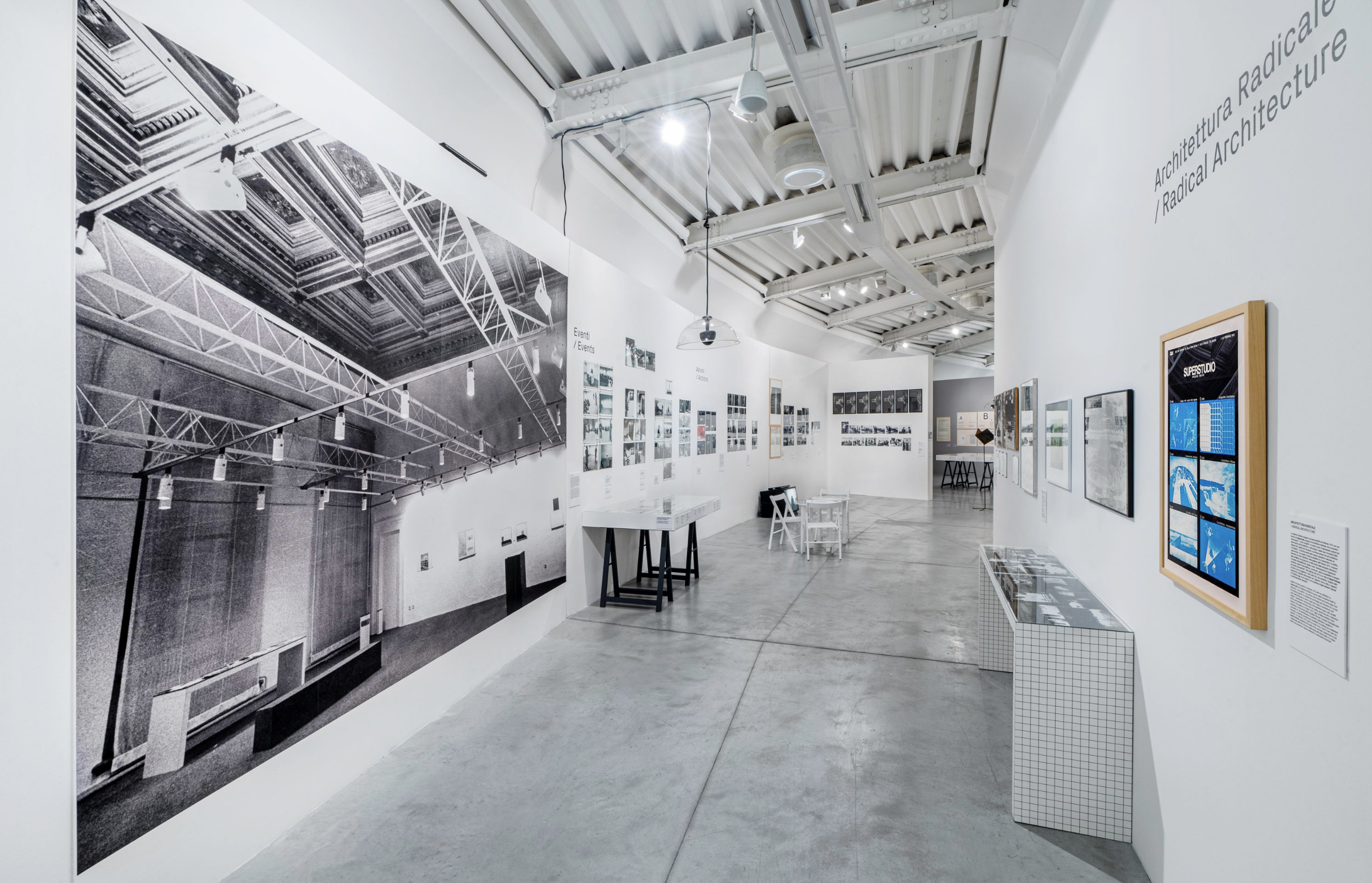 Schema 50. Una galleria fra le neo-avanguardie (1972-1994), fotografia di allestimento, 2022