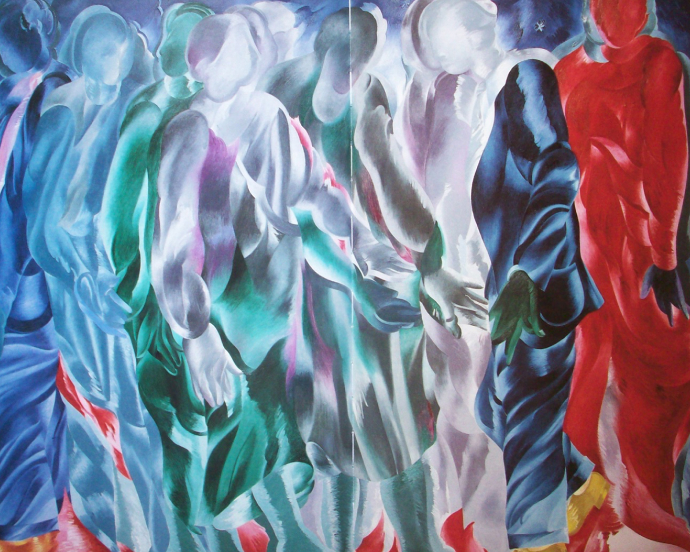 Umberto Buscioni, Le nostre ombre, 1991. Dono di Carlo Palli al Centro Pecci di Prato